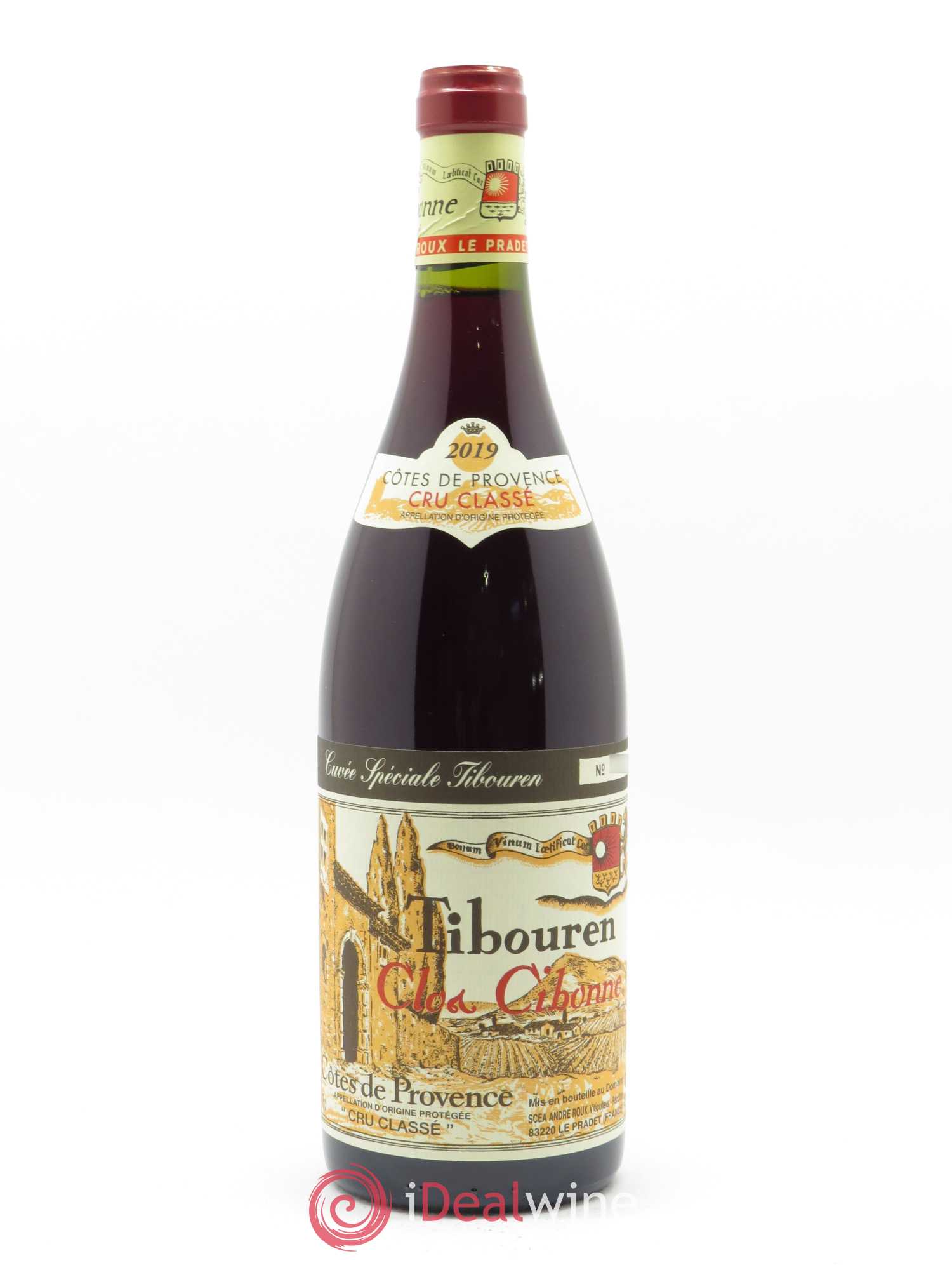 Côtes de Provence Clos Cibonne Tibouren 2019 - Posten von 1 Flasche - 0
