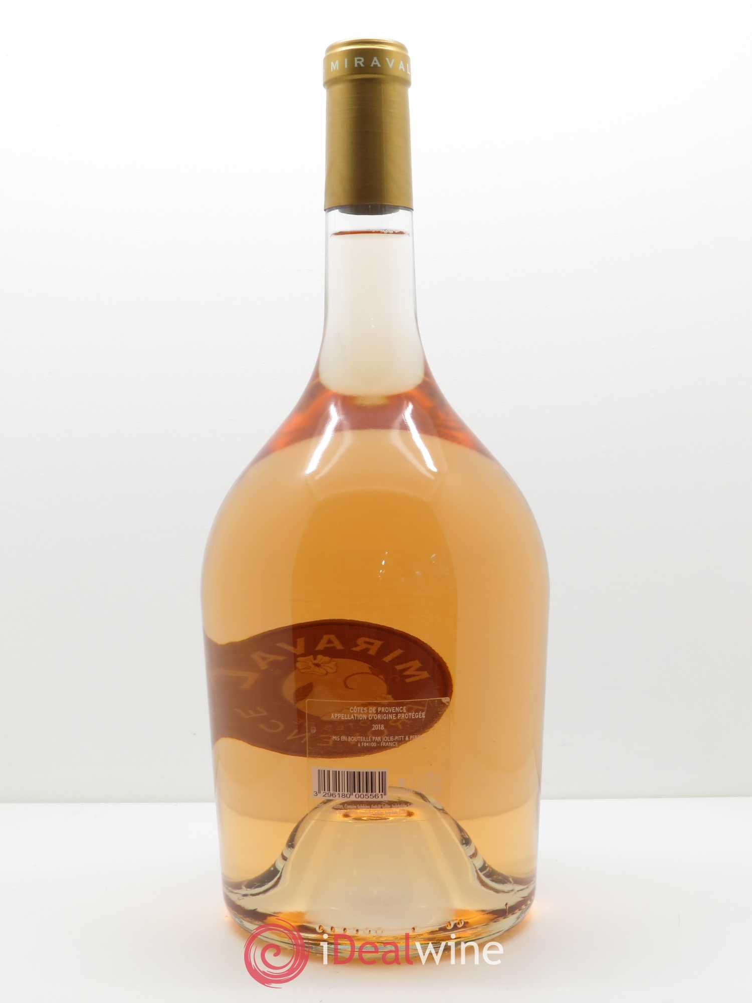 Côtes de Provence Château de Miraval 2018 - Lot of 1 double magnum - 1