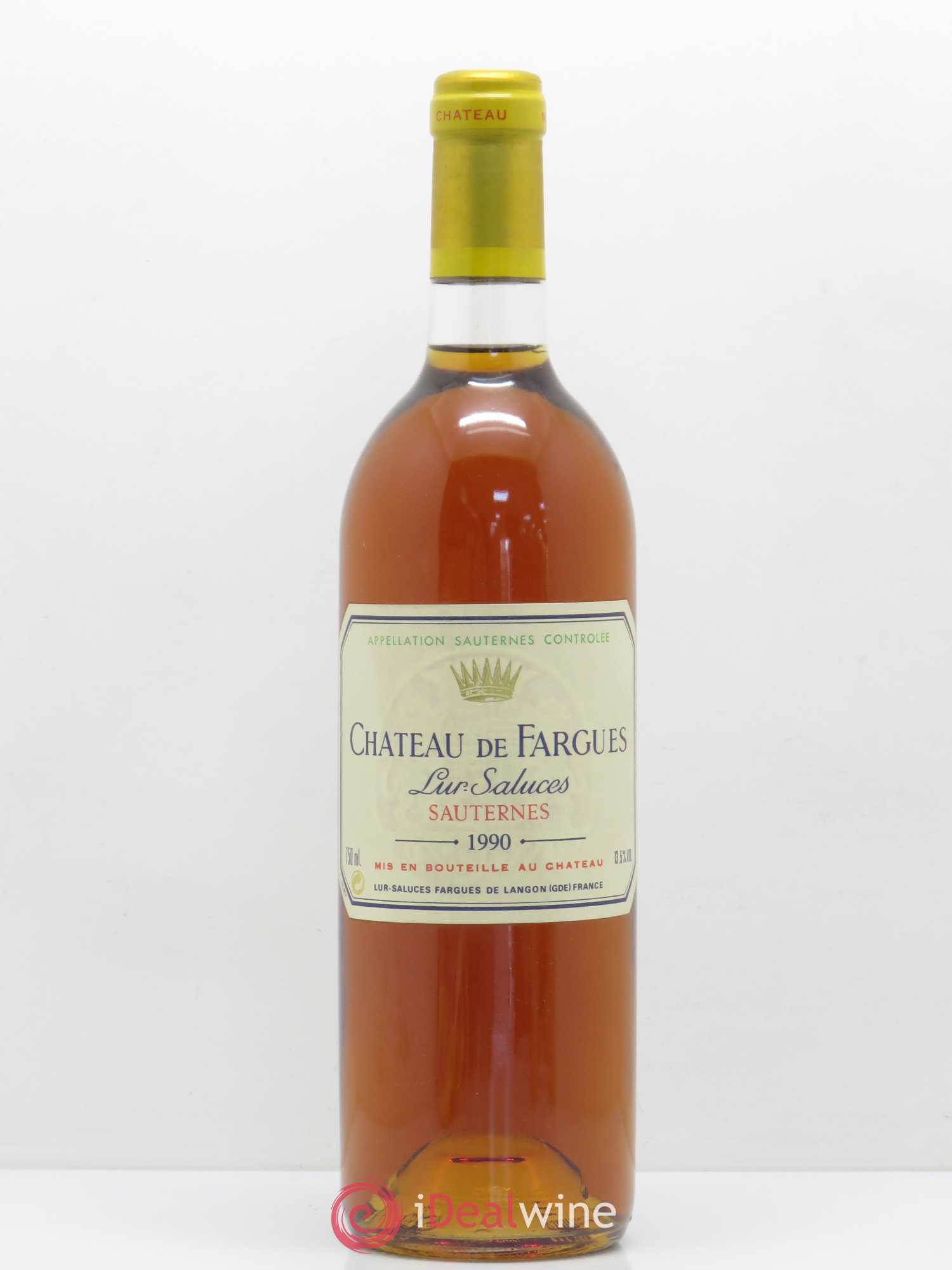 Château de Fargues 1990 - Posten von 1 Flasche - 0
