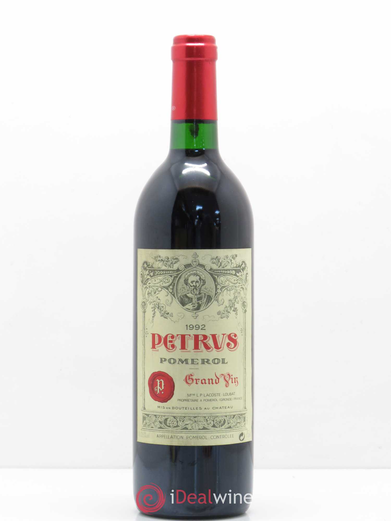 Petrus 1992 - Lot de 1 bouteille - 0