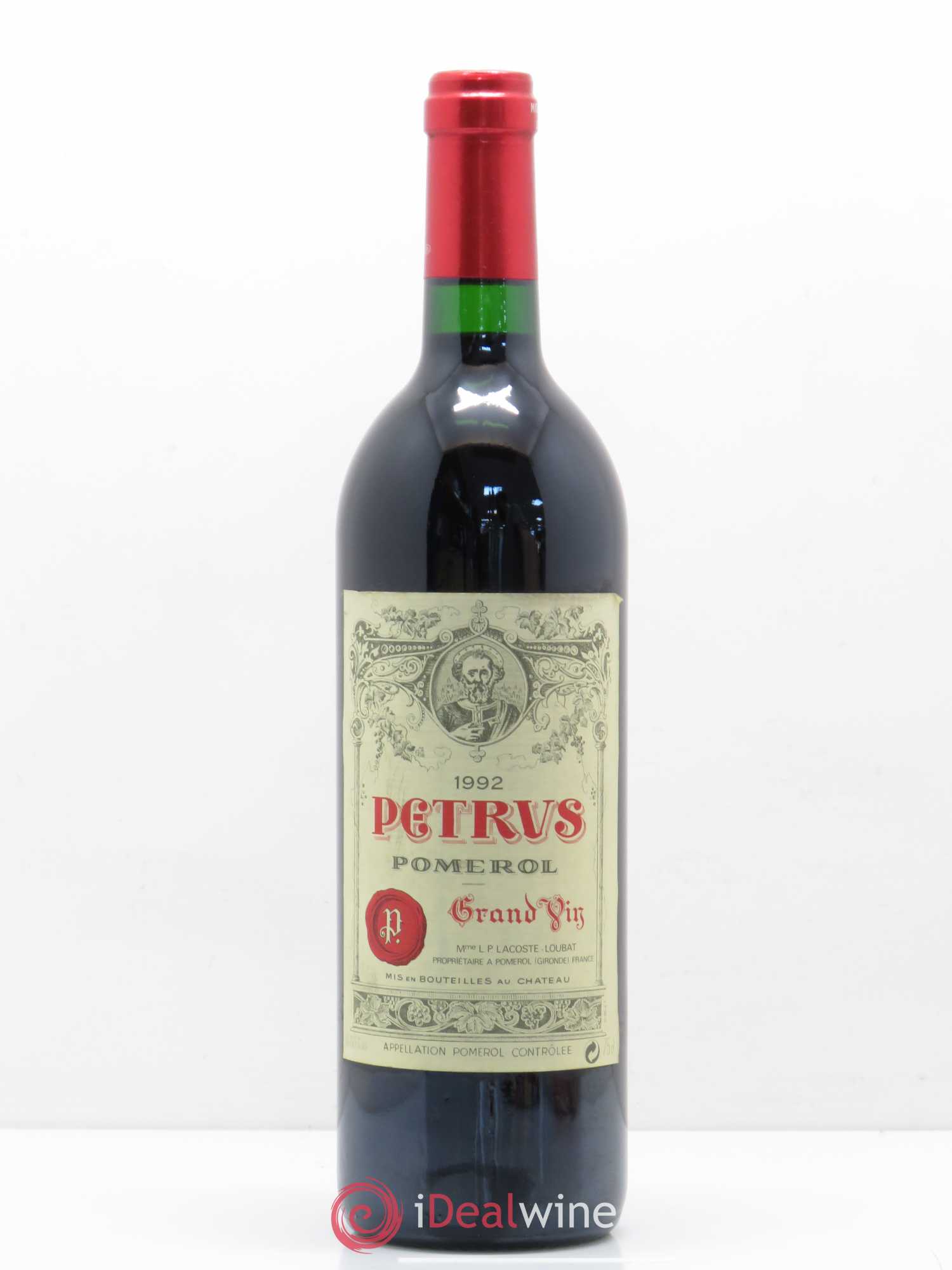 Petrus 1992 - Lot de 1 bouteille - 0