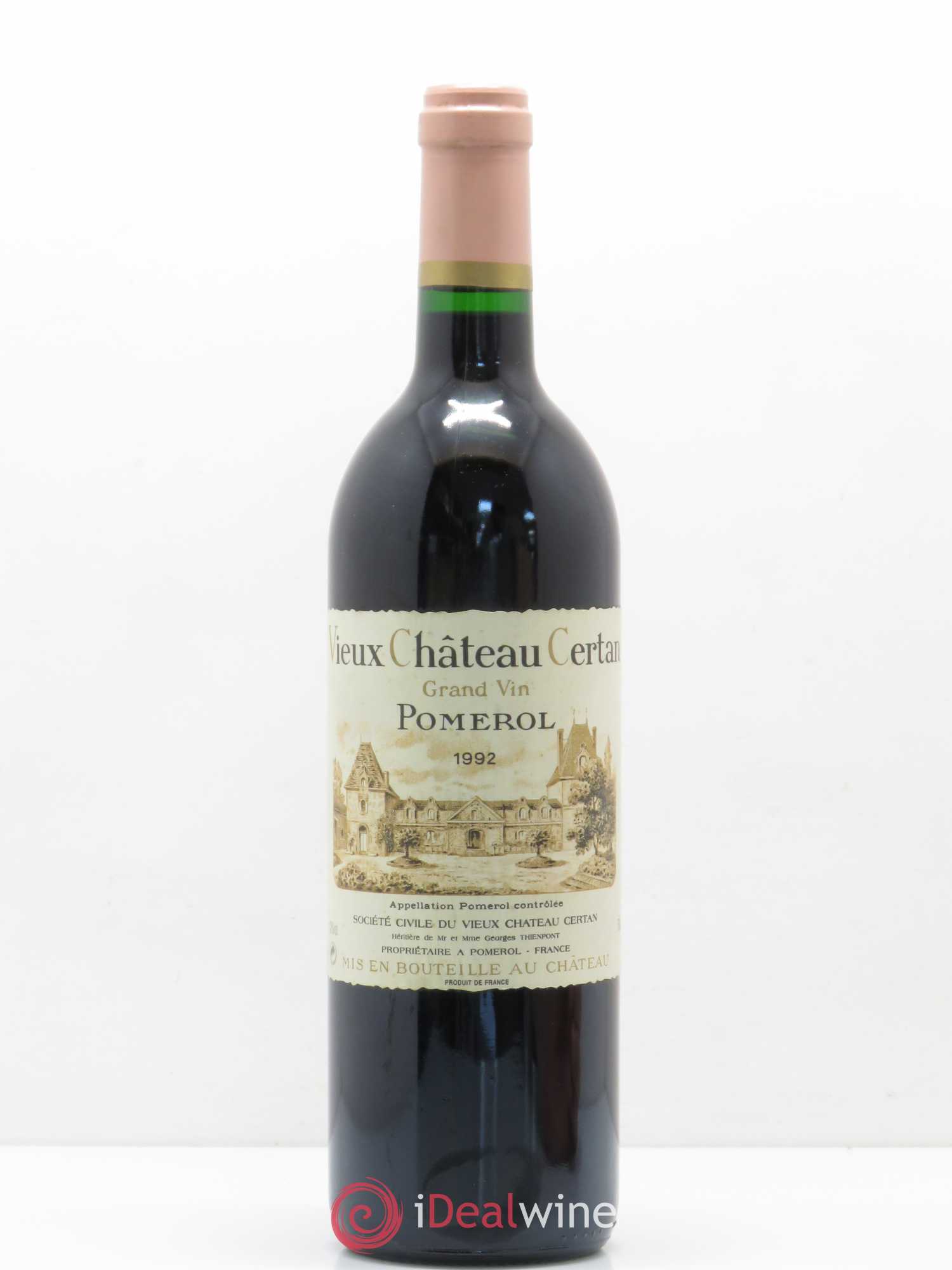 Vieux Château Certan 1992 - Lot de 1 bouteille - 0