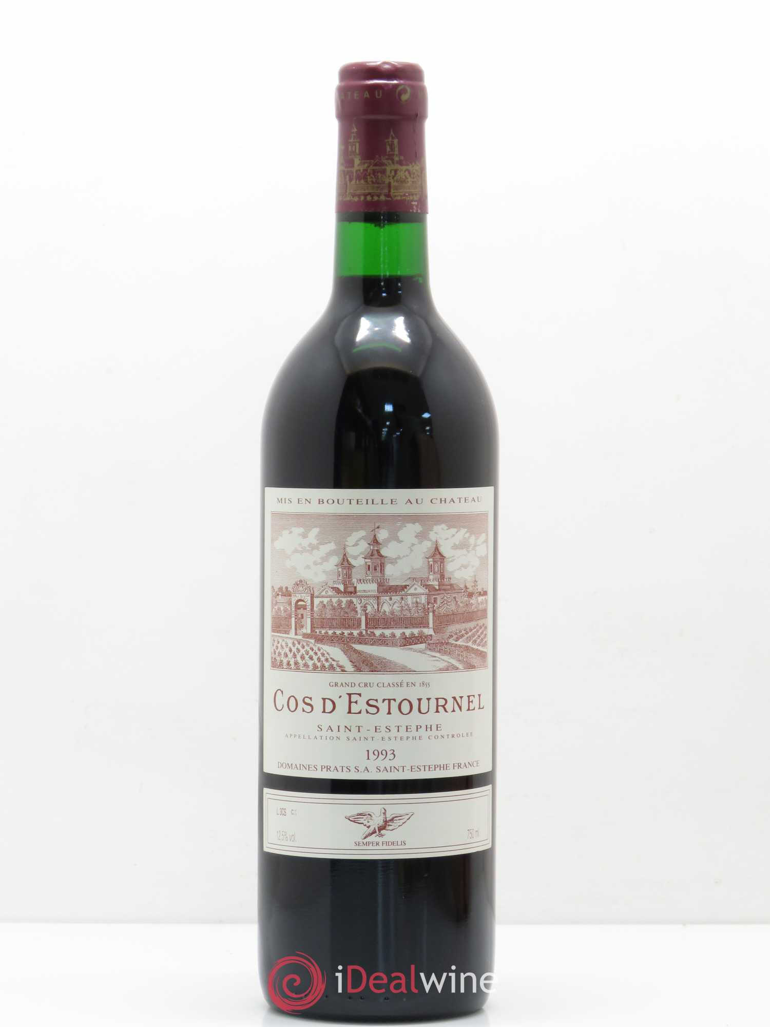 Cos d'Estournel 2ème Grand Cru Classé 1993 - Lot de 1 bouteille - 0