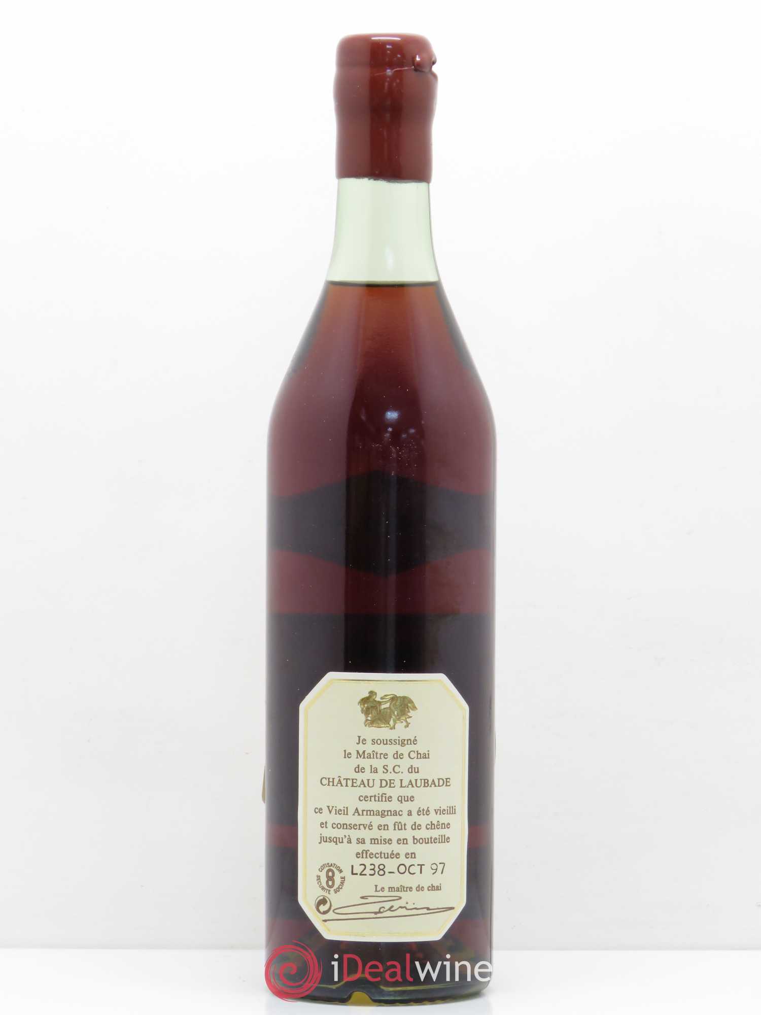 Bas-Armagnac Château de Laubade 1958 - Lotto di 1 bottiglia - 1