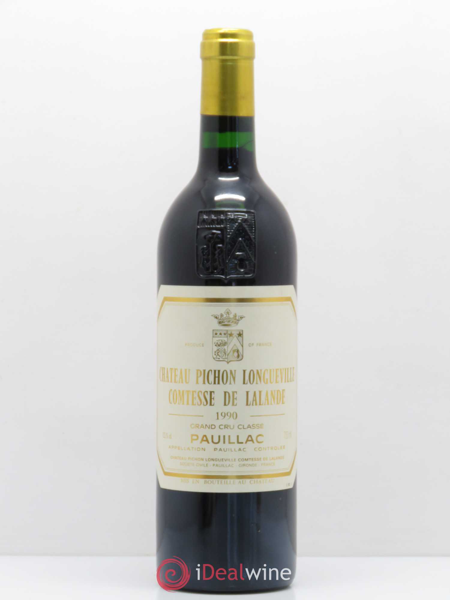 Château Pichon Longueville Comtesse de Lalande 2ème Grand Cru Classé 1990 - Lot de 1 bouteille - 0