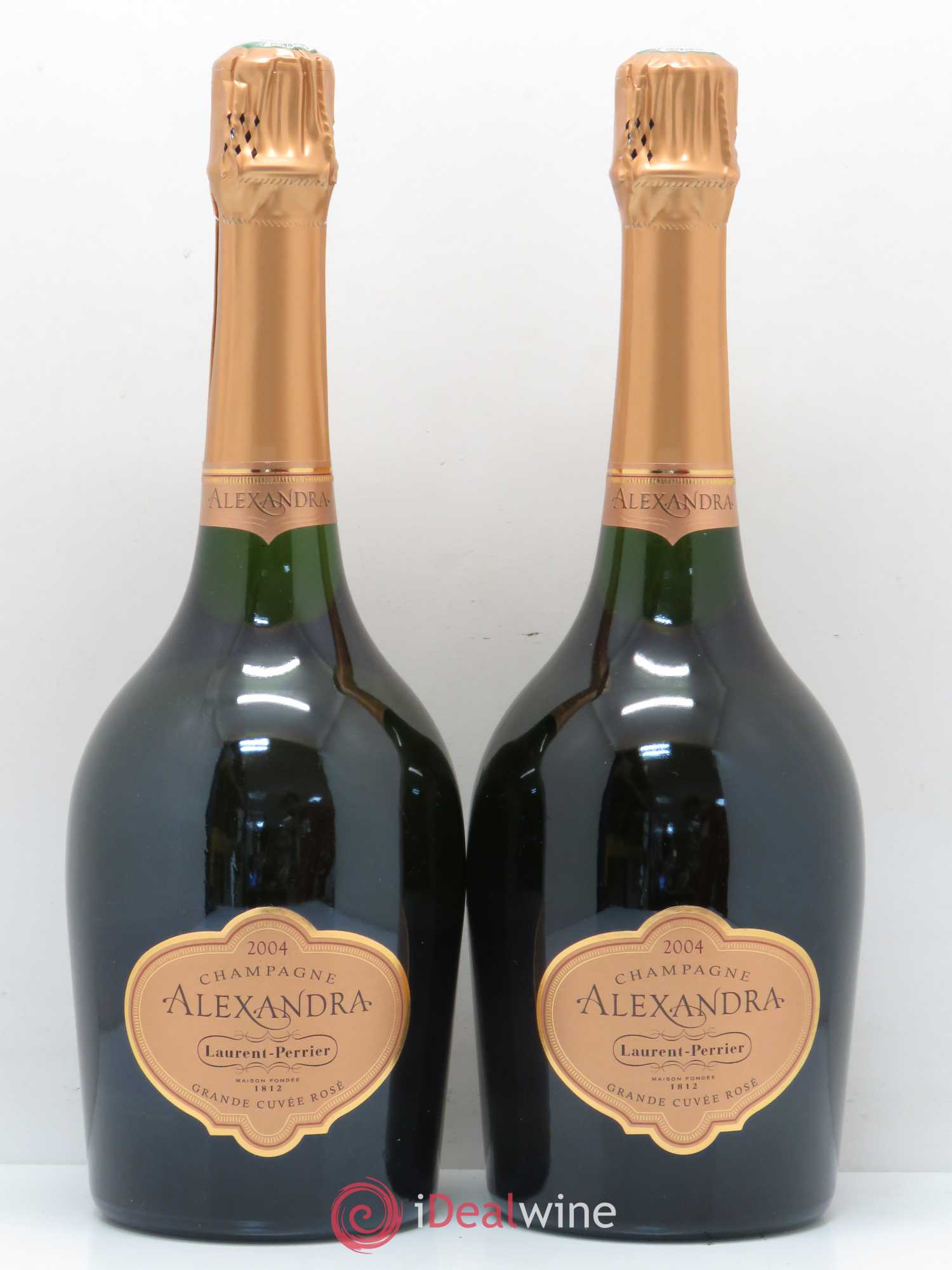 Cuvée Alexandra Laurent Perrier 2004 - Lot de 2 bouteilles - 0