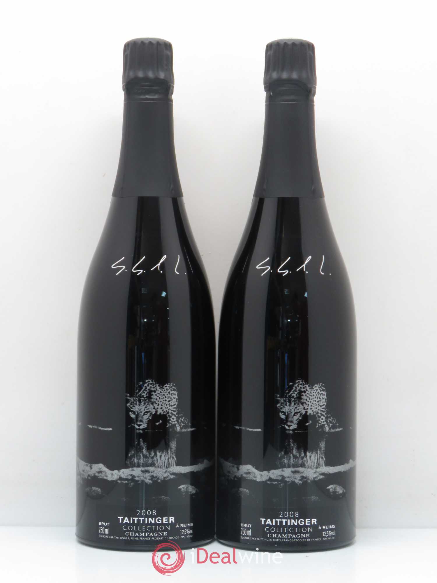 Brut Réserve Taittinger Collection Sebastiao Salgado 2008 - Lot de 2 bouteilles - 0
