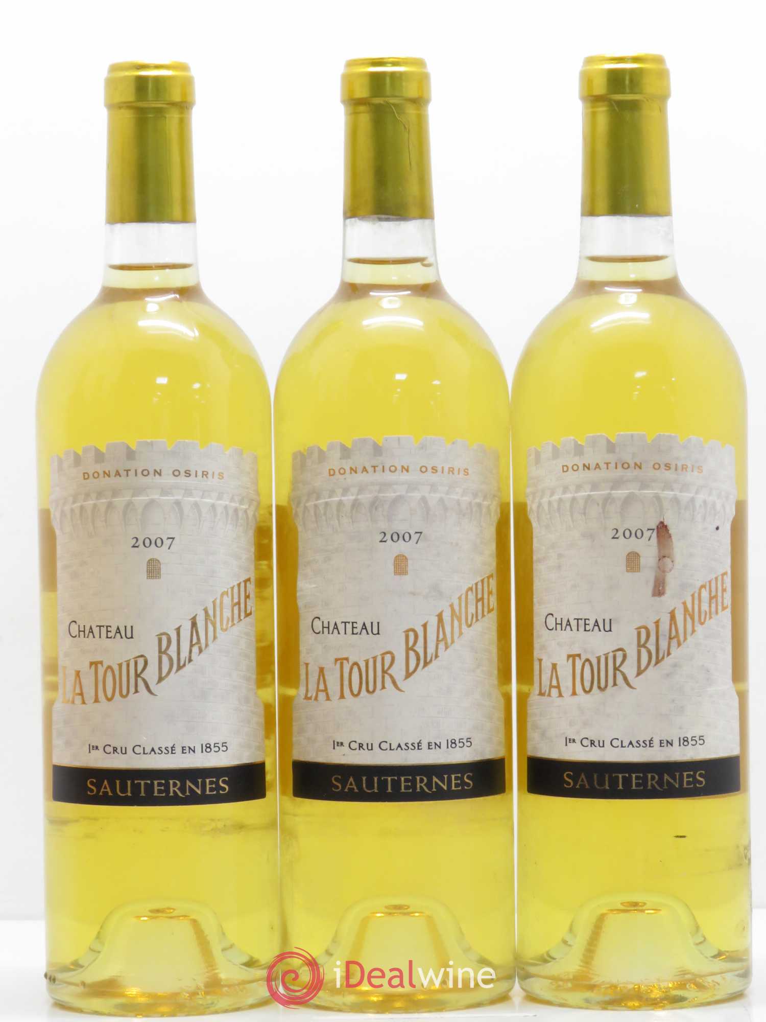 Château la Tour Blanche 1er Grand Cru Classé 2007 - Lotto di 6 bottiglie - 1