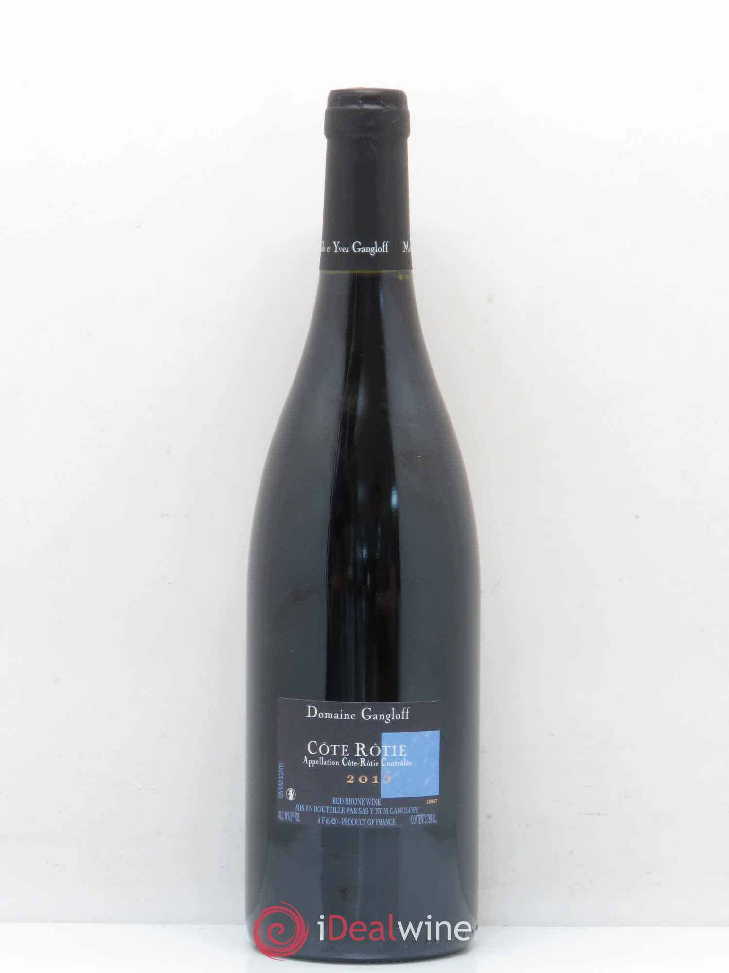 Côte-Rôtie La Barbarine Gangloff (Domaine) 2015 - Lot de 1 bouteille - 1