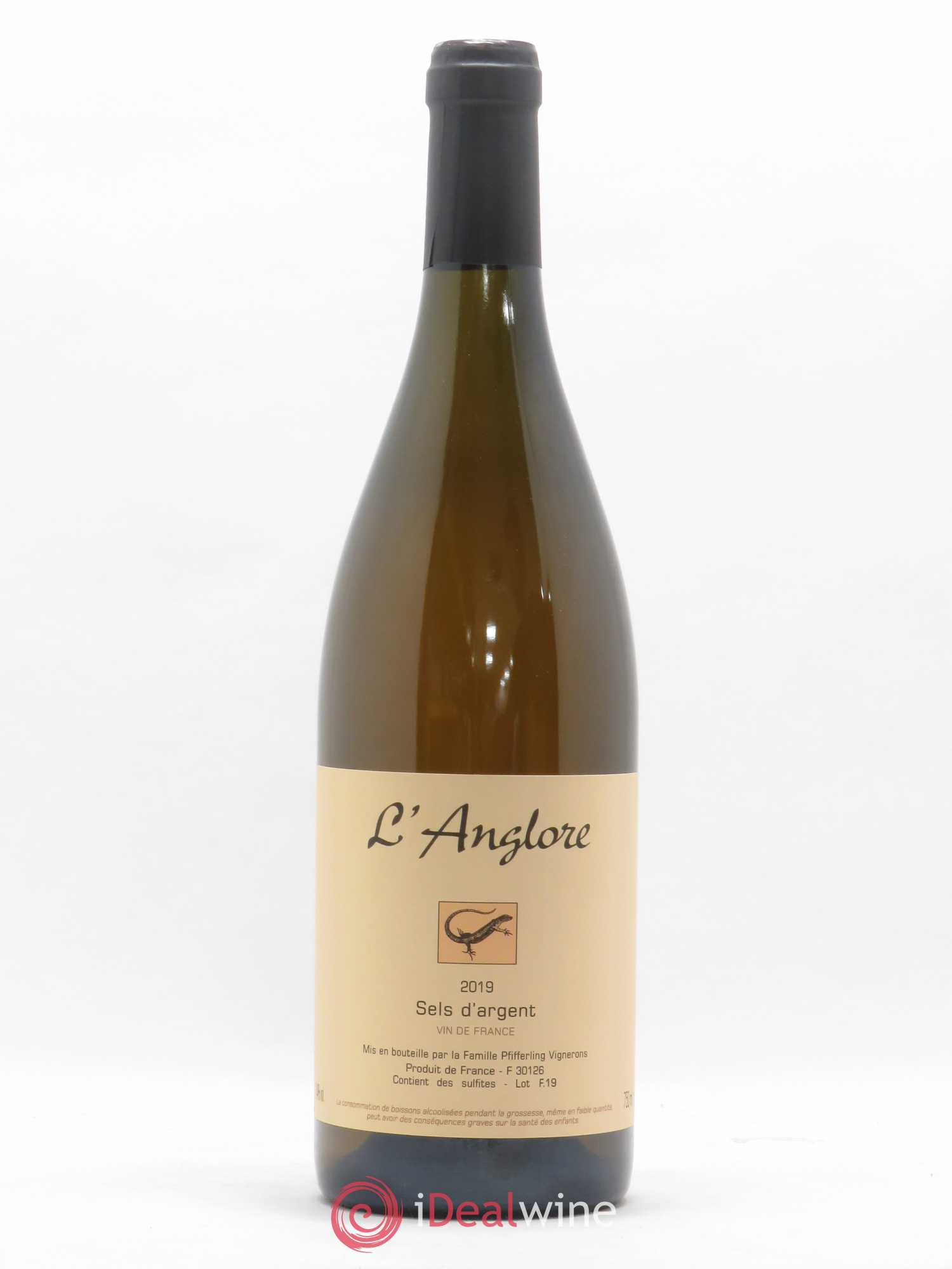 Vin de France Sels d'argent L'Anglore 2019 - Lot de 1 bouteille - 0