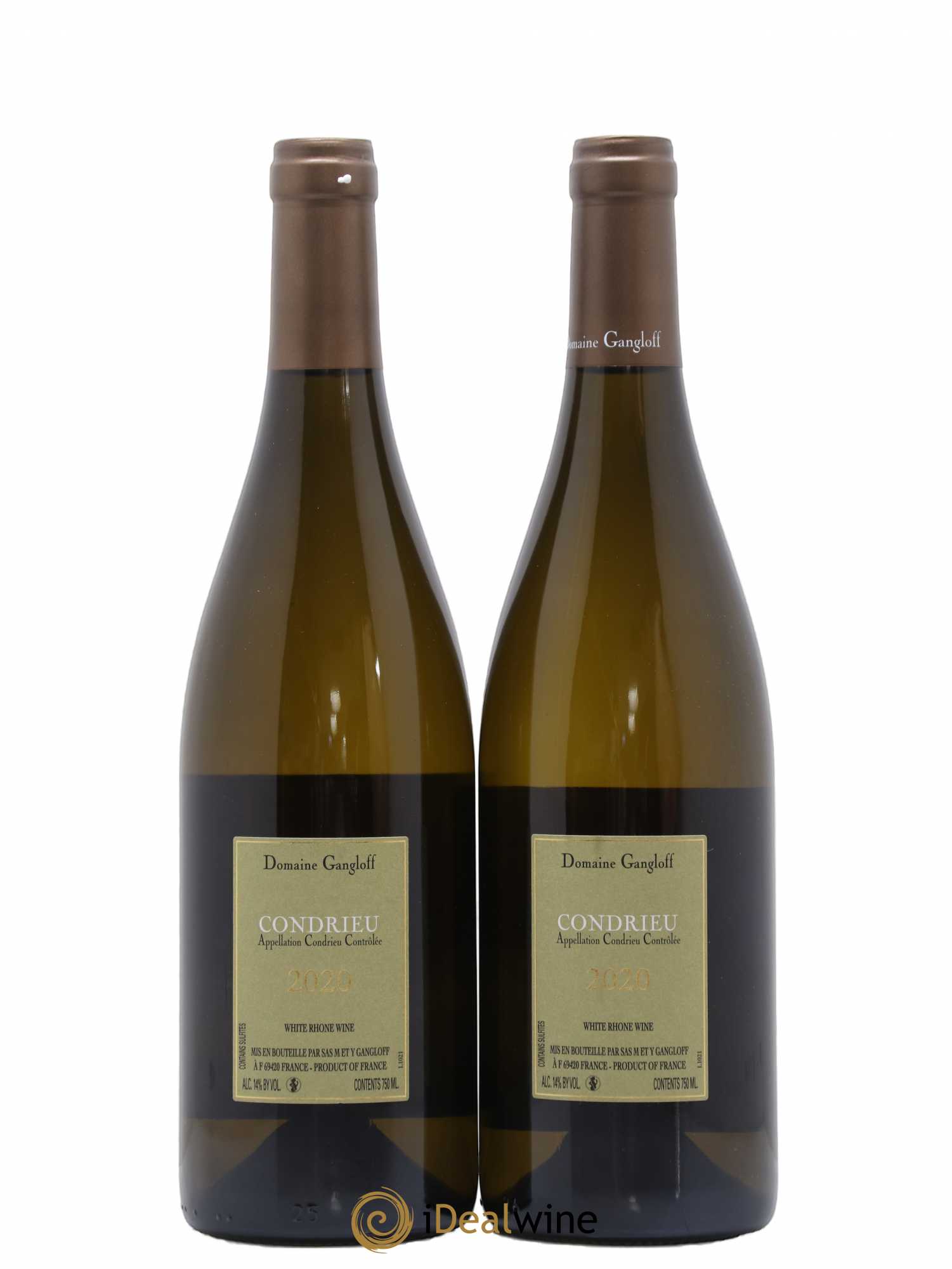 Condrieu Domaine Gangloff (Domaine) 2020 - Lot de 2 bouteilles - 1