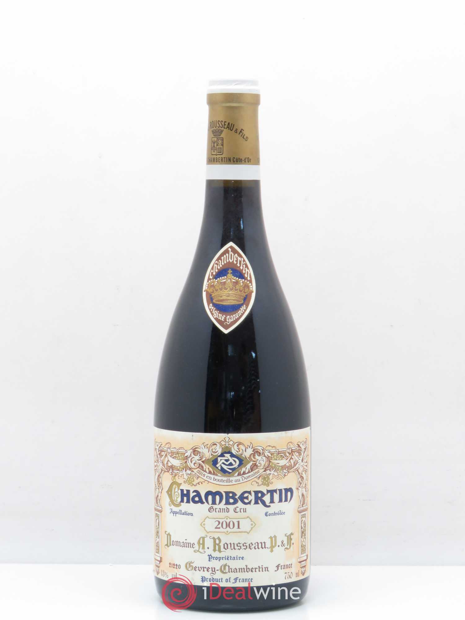 Chambertin Grand Cru Armand Rousseau (Domaine) 2001 - Lot de 1 bouteille - 0