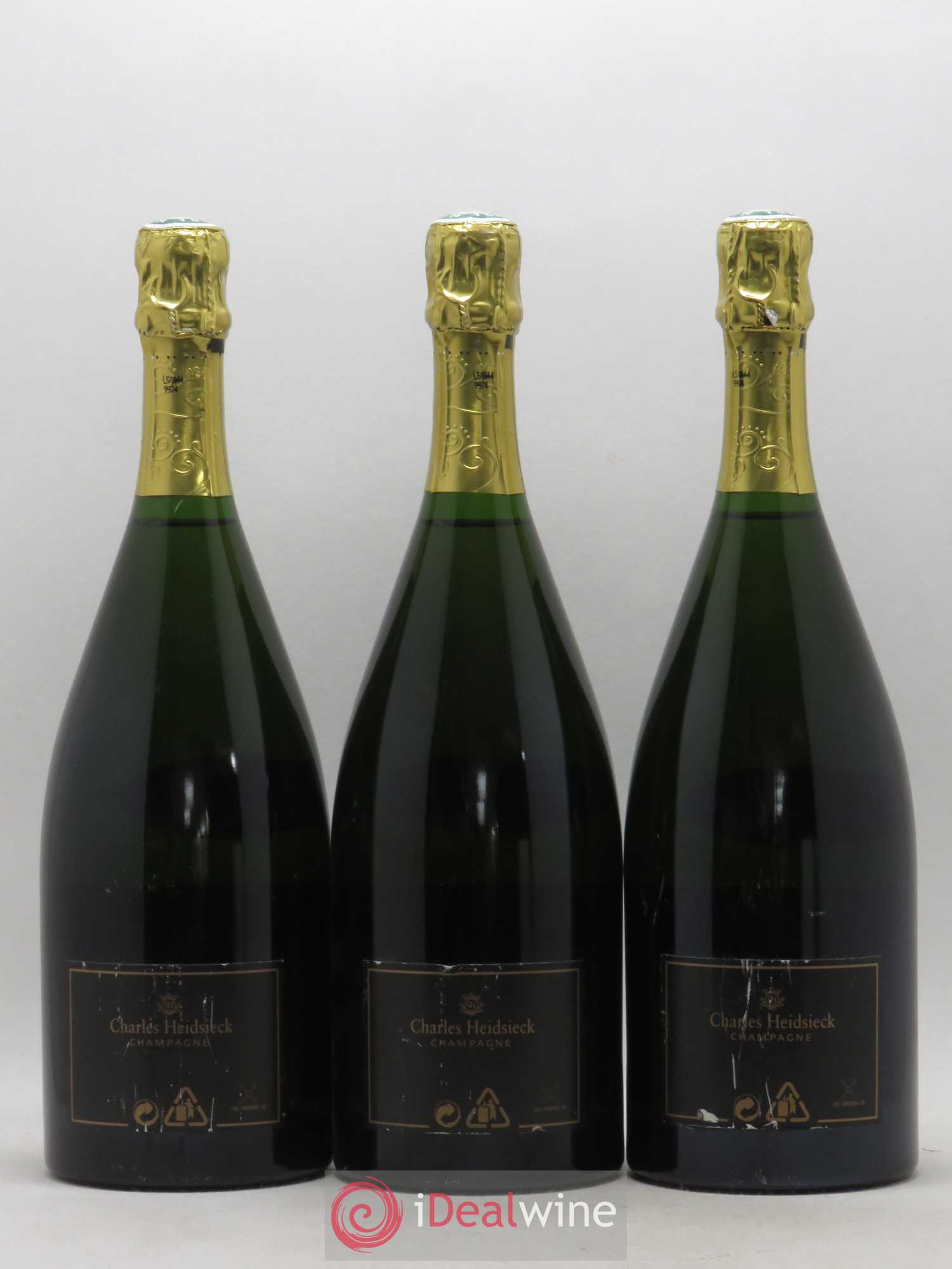 Réserve Charlie Charles Heidsieck - Lot de 3 bouteilles - 1