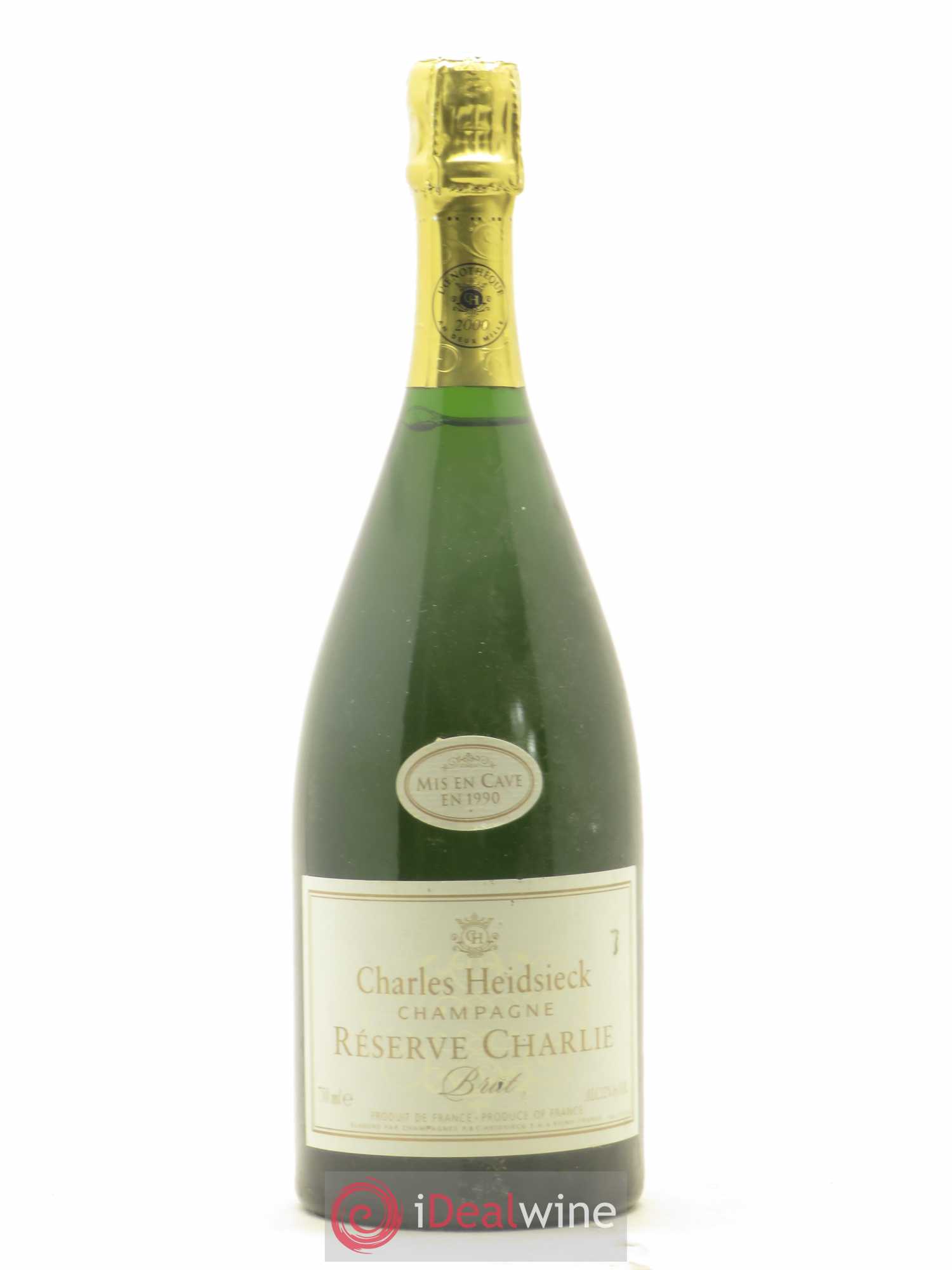 Réserve Charlie Charles Heidsieck - Lot de 1 bouteille - 0