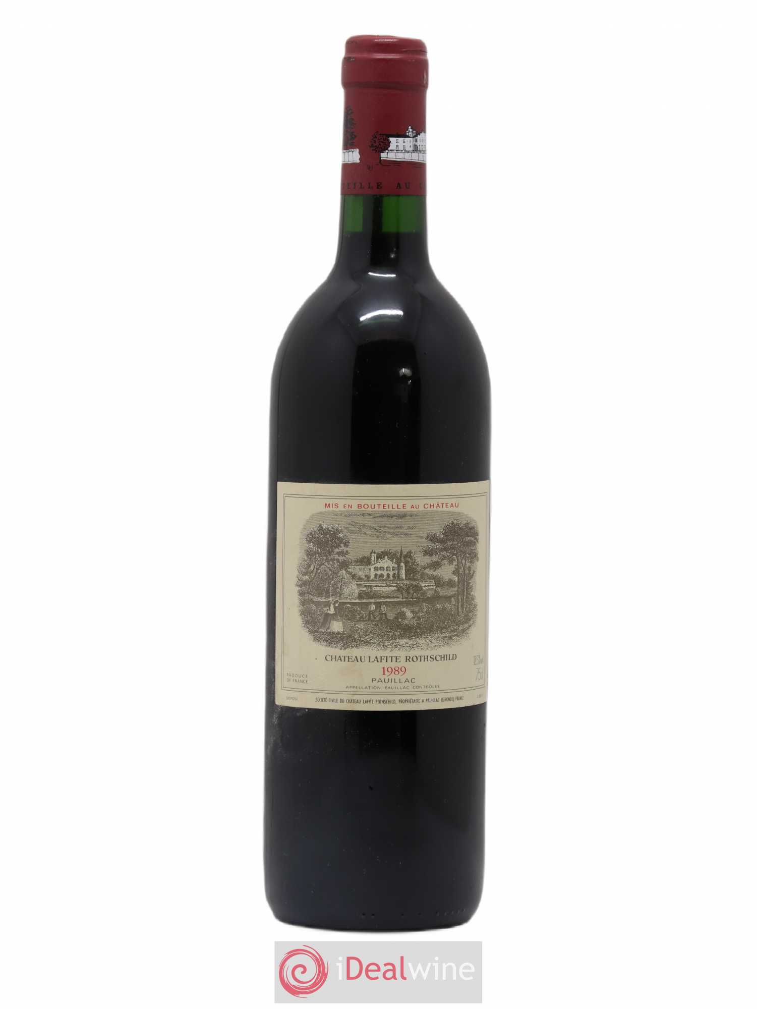 Château Lafite Rothschild 1er Grand Cru Classé 1989 - Lot de 1 bouteille - 0