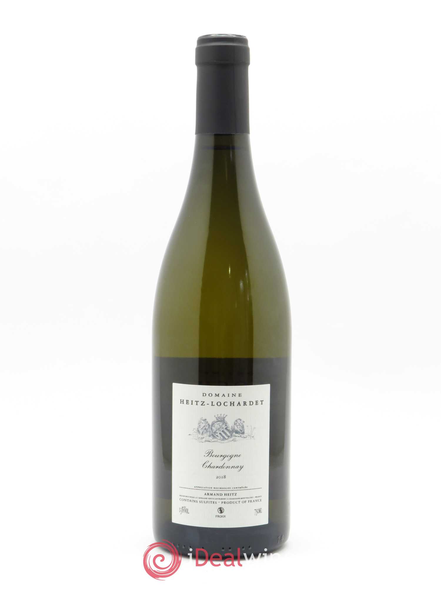 Bourgogne Chardonnay Armand Heitz 2018 - Lot de 1 bouteille - 1