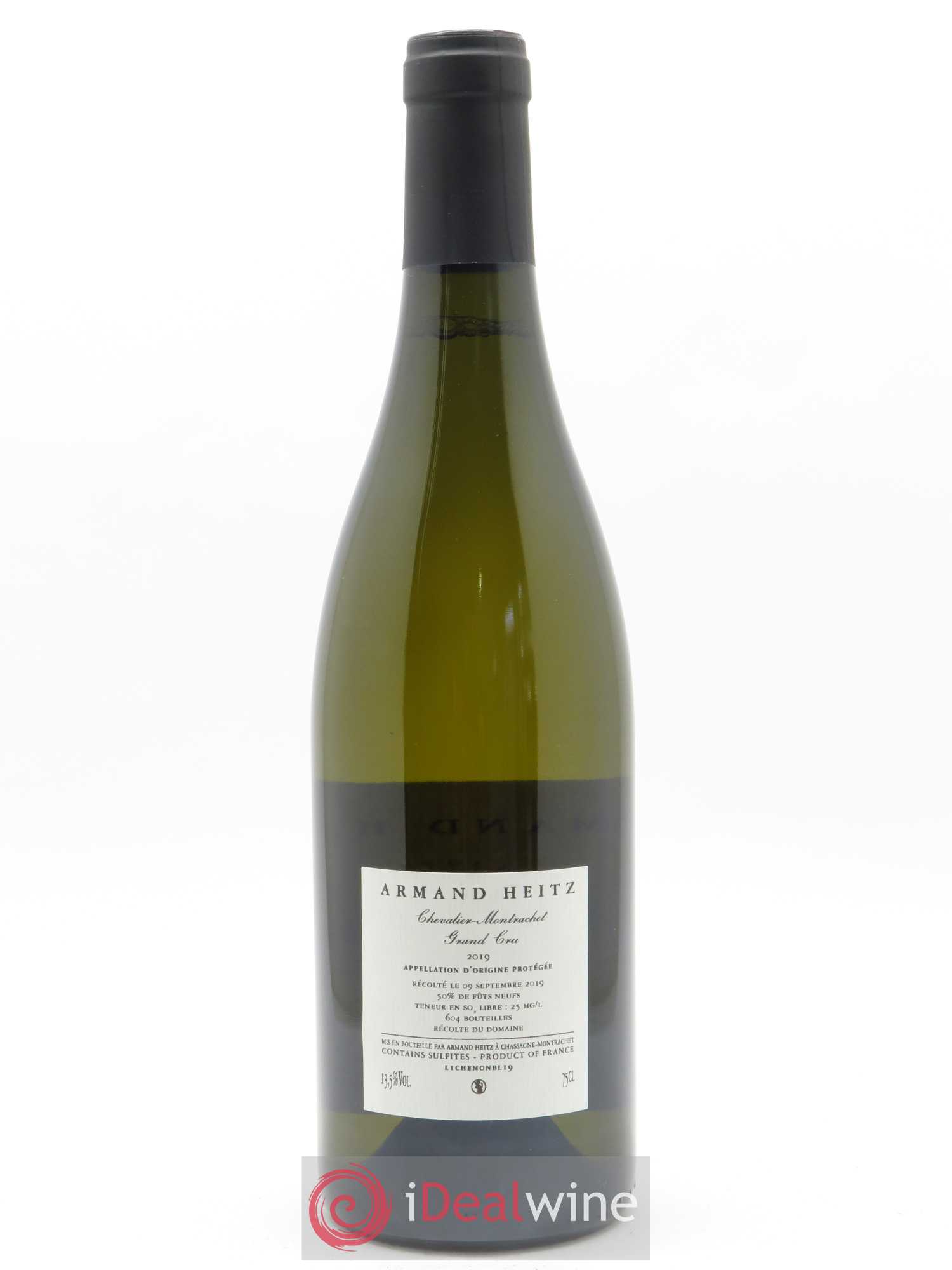 Chevalier-Montrachet Grand Cru Armand Heitz (anciennement Heitz-Lochardet) 2019 - Lot de 1 bouteille - 1