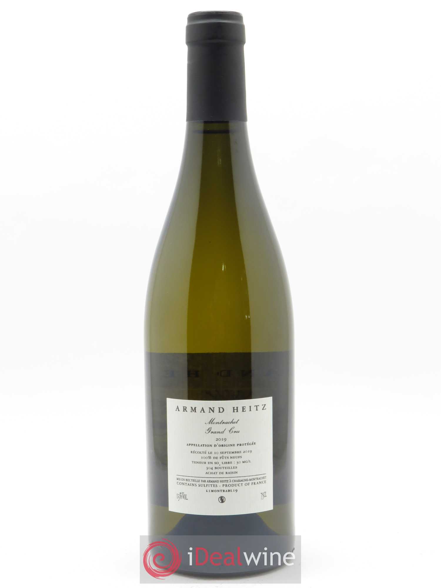 Montrachet Grand Cru Armand Heitz 2019 - Lot de 1 bouteille - 1