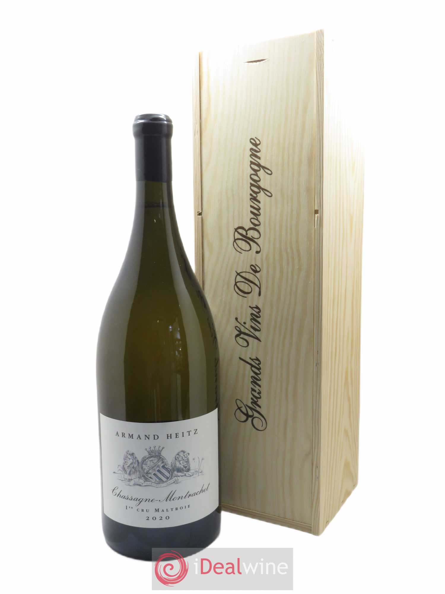 Chassagne-Montrachet 1er Cru La Maltroie Armand Heitz 2020 - Lot de 1 double magnum - 0