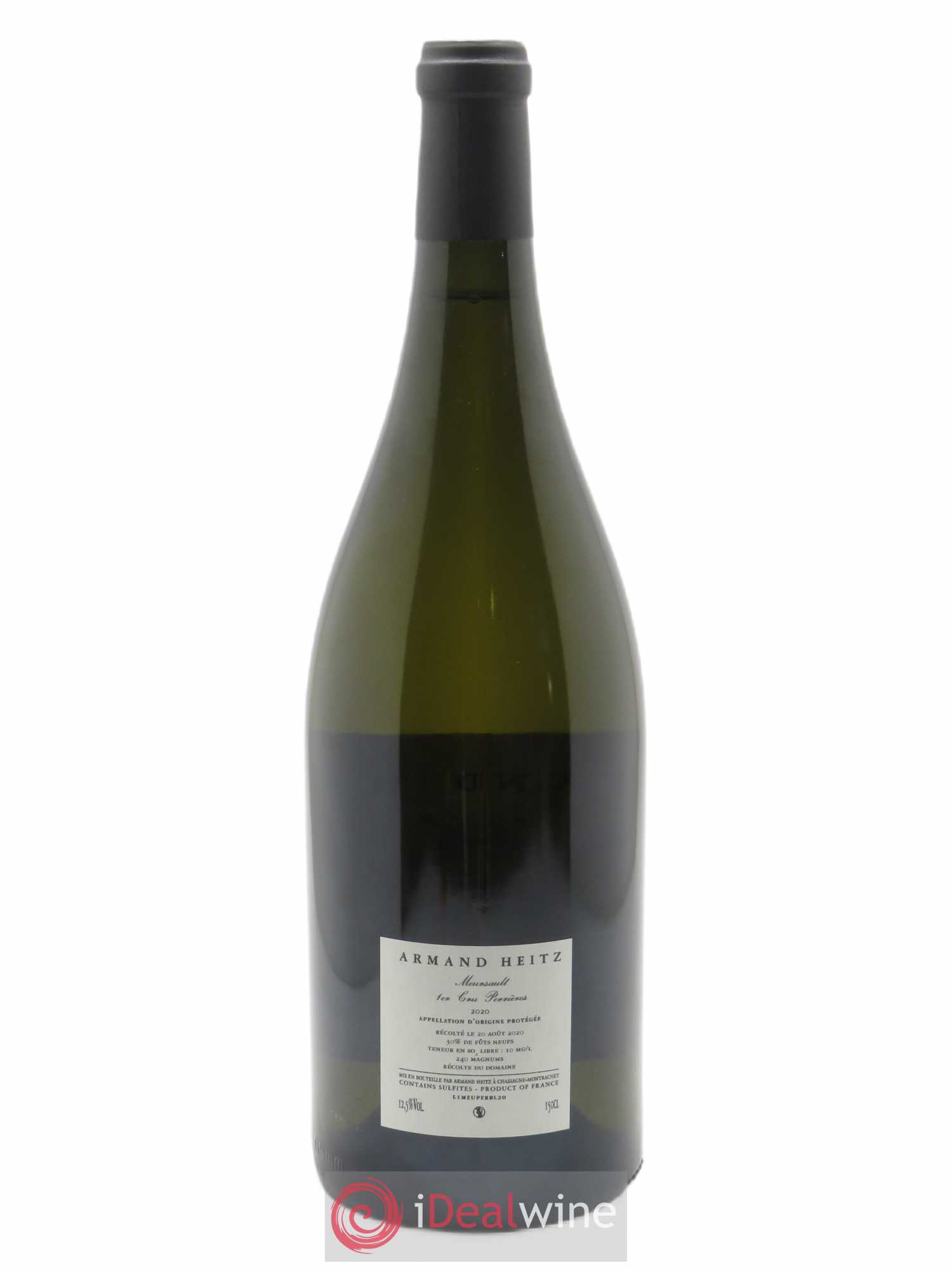 Meursault 1er Cru Les Perrières Armand Heitz 2020 - Lot de 1 magnum - 1