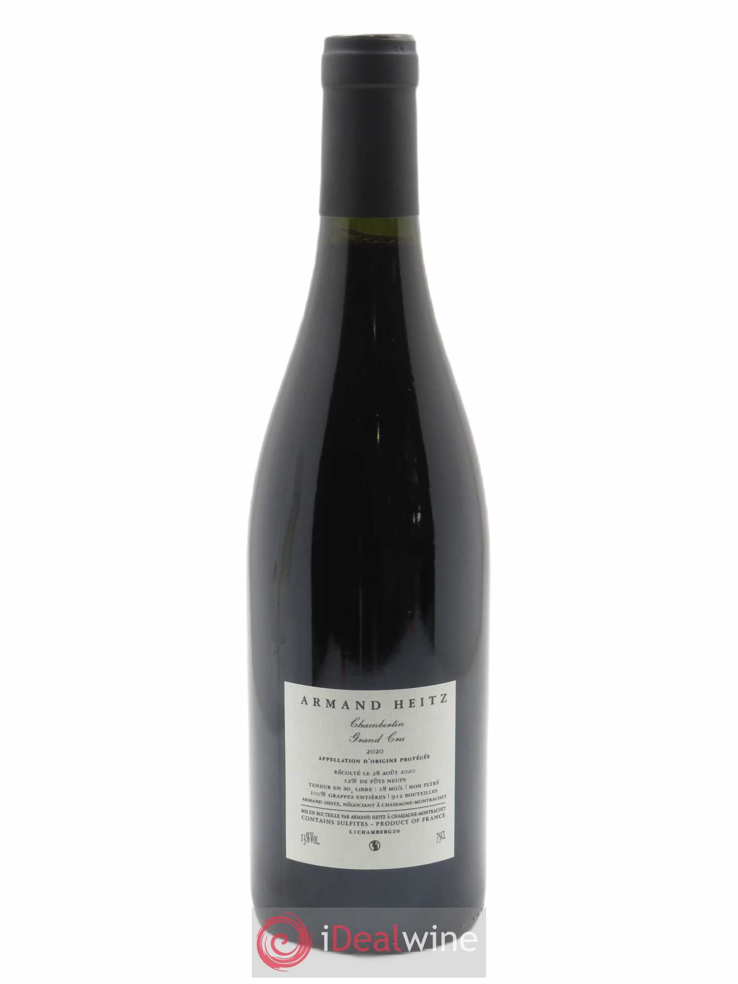Chambertin Grand Cru Armand Heitz 2020 - Lot of 1 bottle - 1
