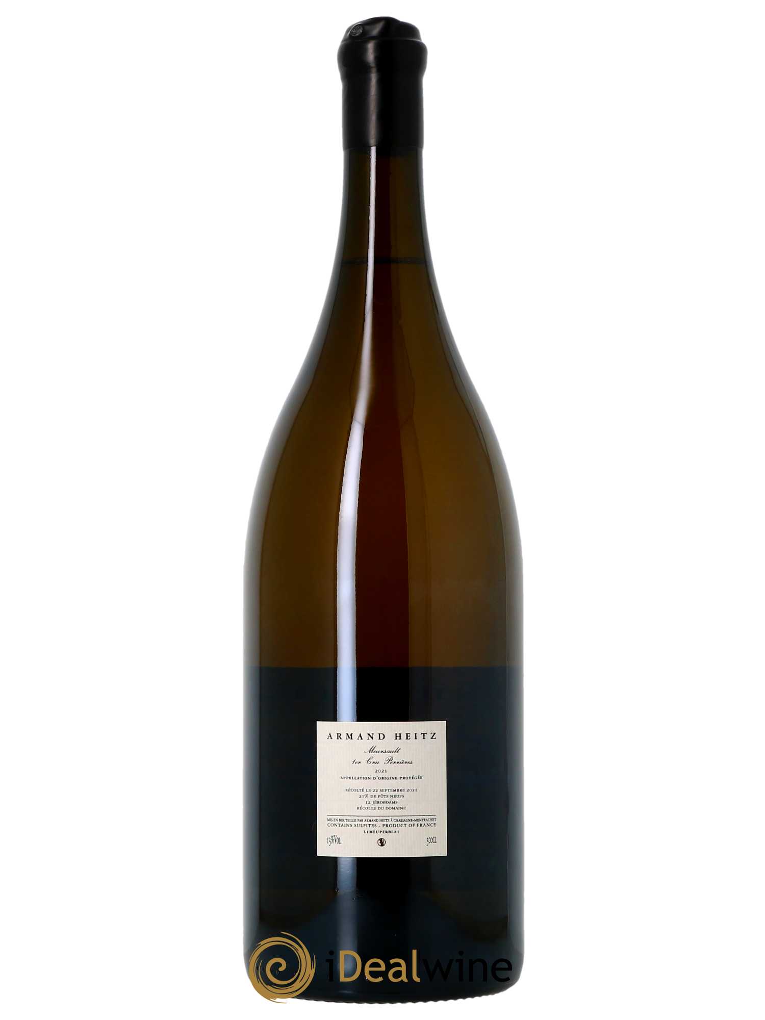 Meursault 1er Cru Les Perrières Armand Heitz 2021 - Lot de 1 double magnum - 1