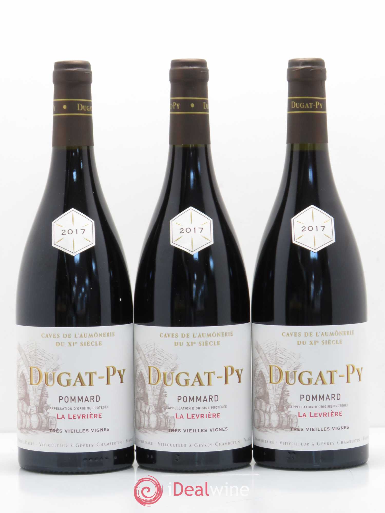 Pommard La Levrière Dugat-Py 2017 - Lot de 3 bouteilles - 0