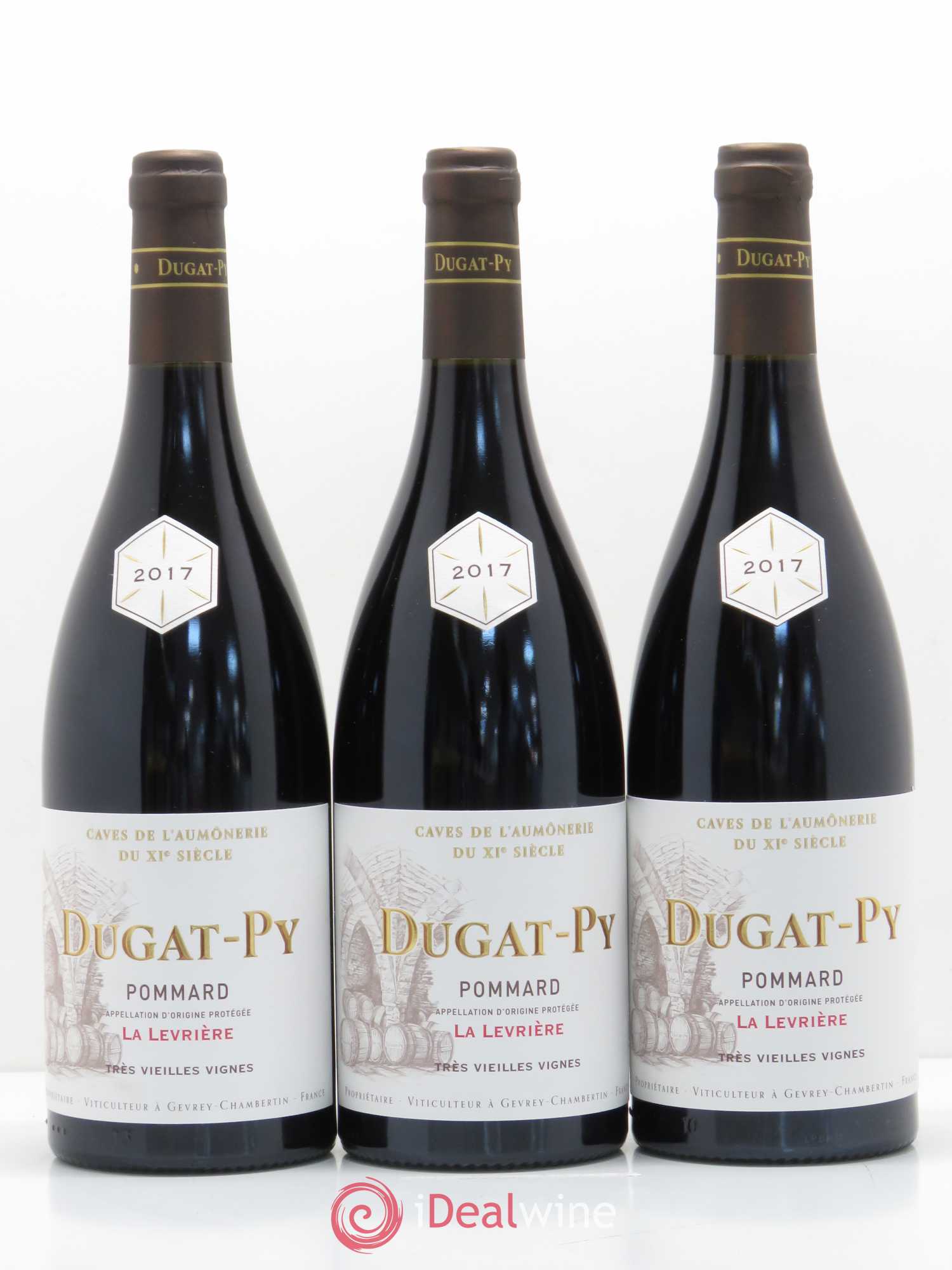 Pommard La Levrière Dugat-Py 2017 - Lot de 3 bouteilles - 0