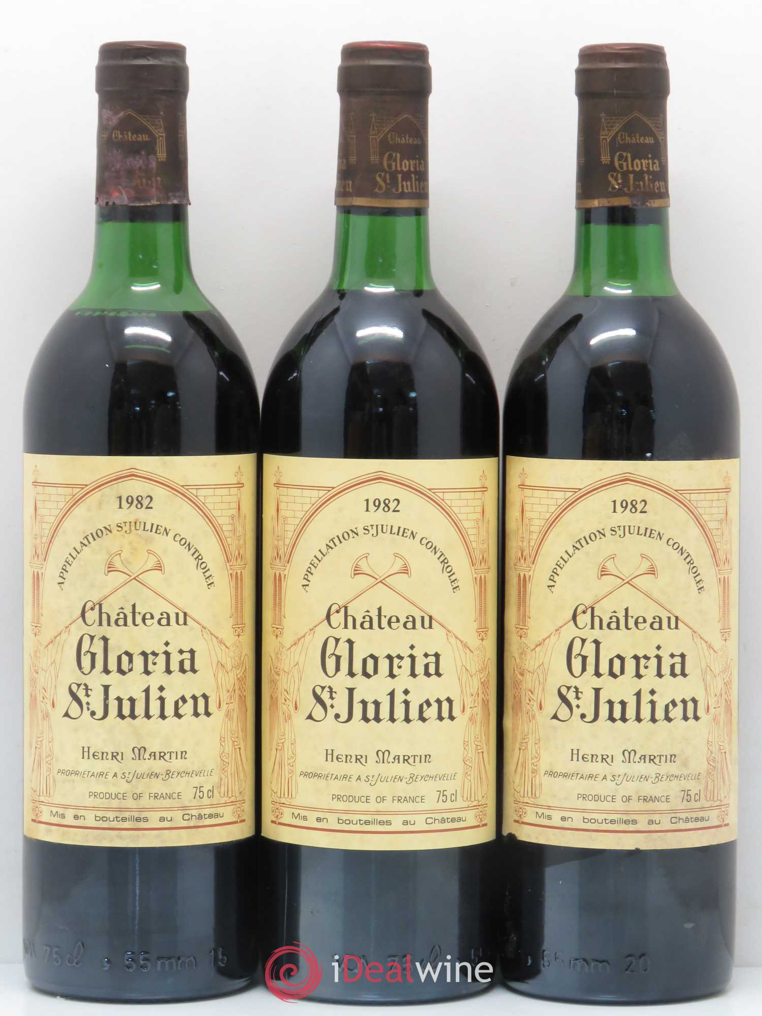 Château Gloria 1982 - Lot de 6 bouteilles - 1
