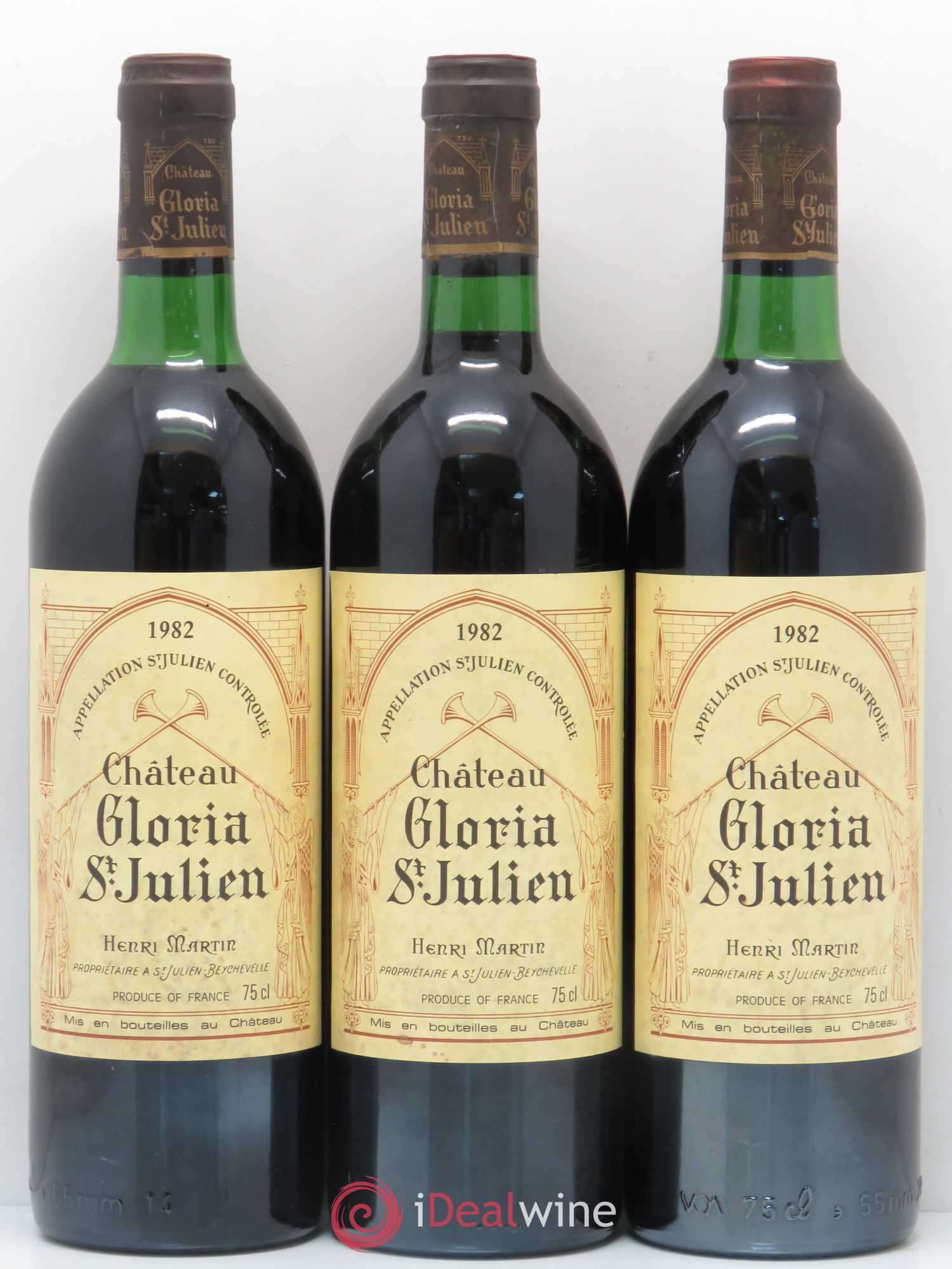 Château Gloria 1982 - Lot de 6 bouteilles - 2