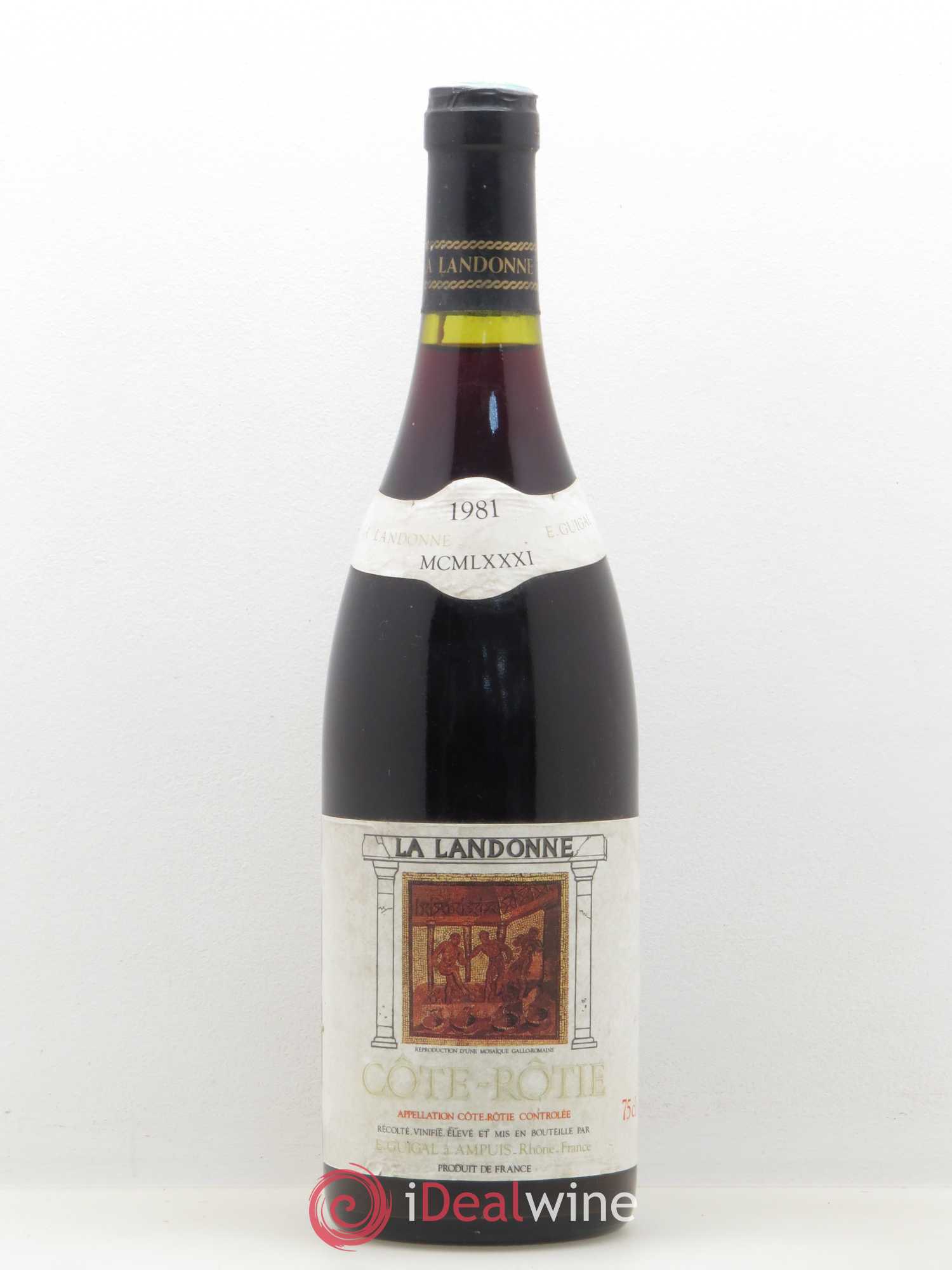 Côte-Rôtie La Landonne Guigal 1981 - Lot de 1 bouteille - 0