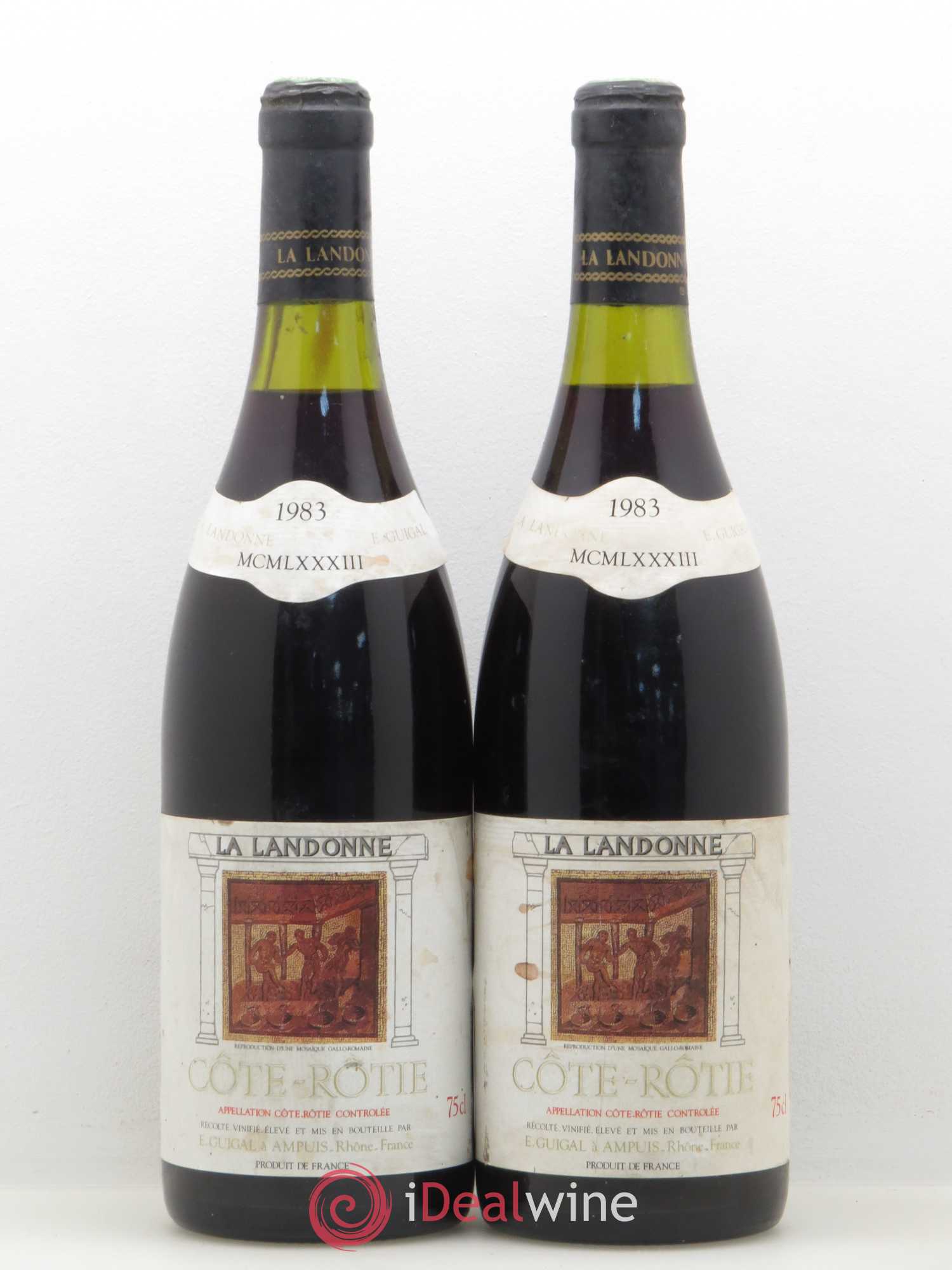 Côte-Rôtie La Landonne Guigal 1983 - Lot de 2 bouteilles - 0