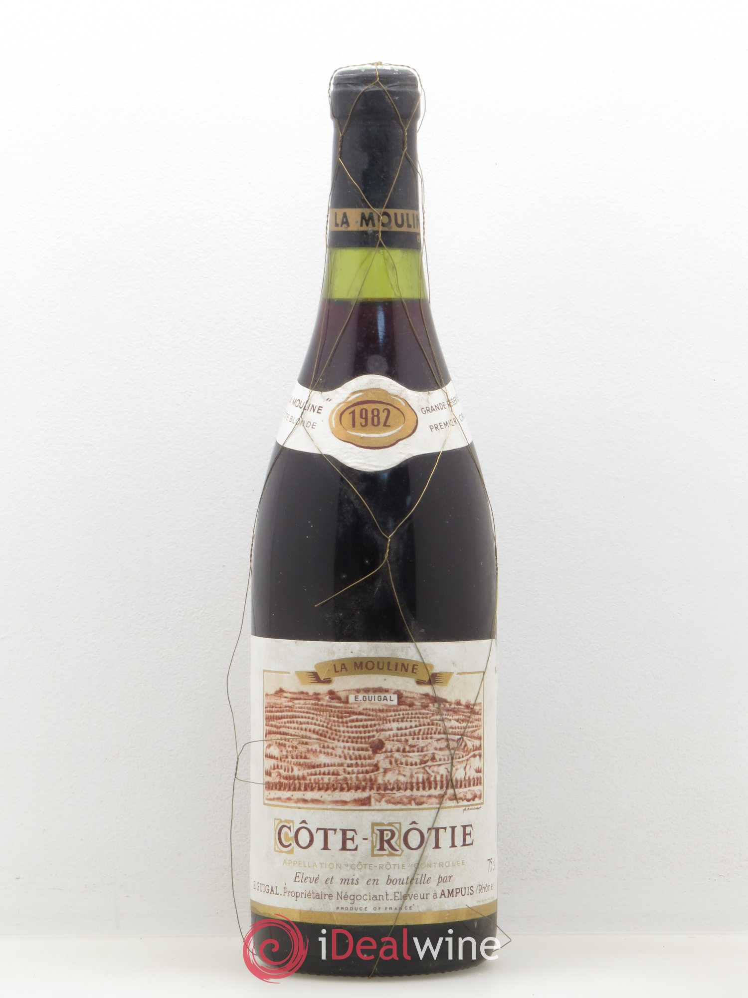 Côte-Rôtie La Mouline Guigal 1982 - Lot de 1 bouteille - 0