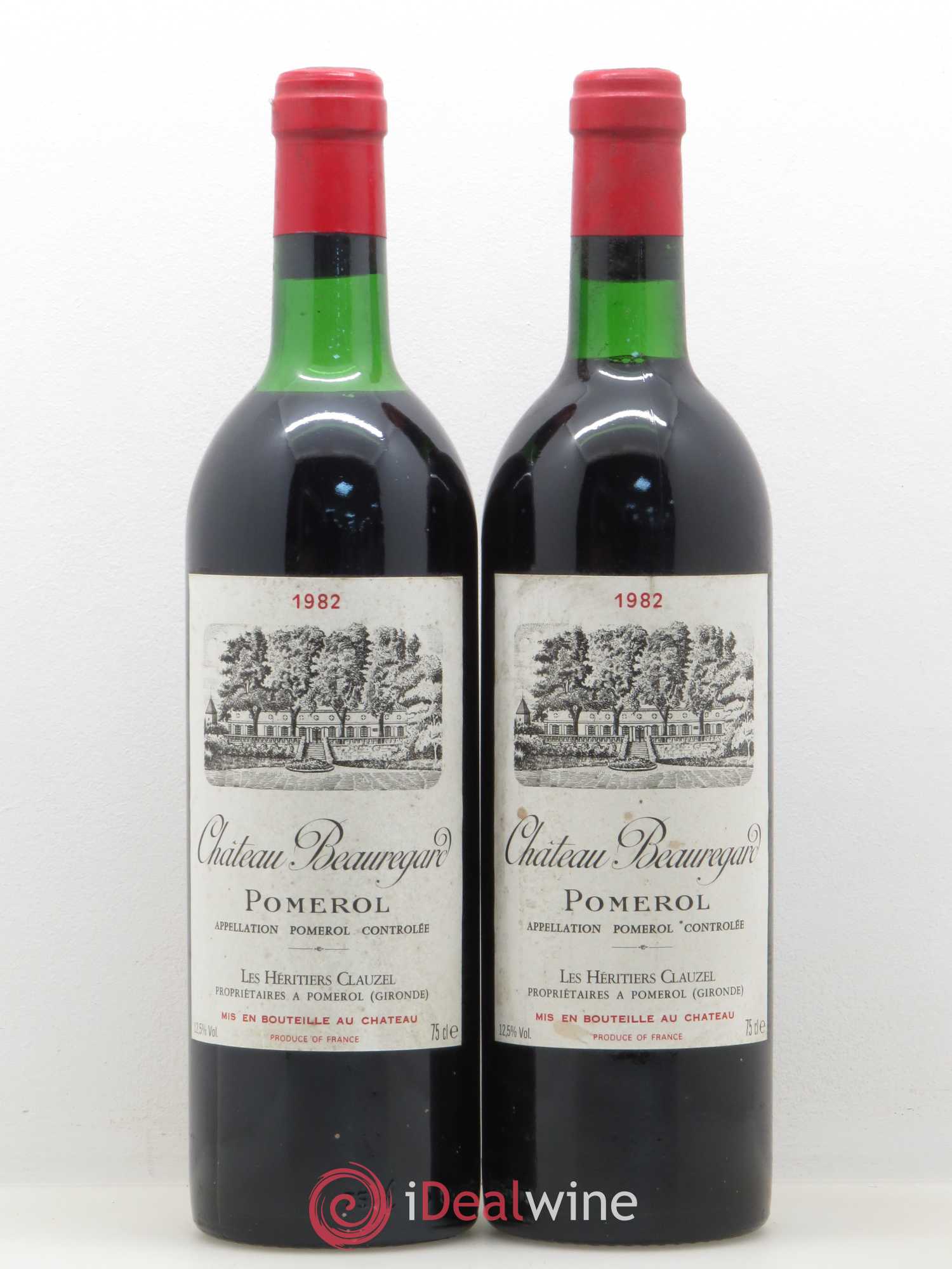 Château Beauregard 1982 - Lot de 2 bouteilles - 0