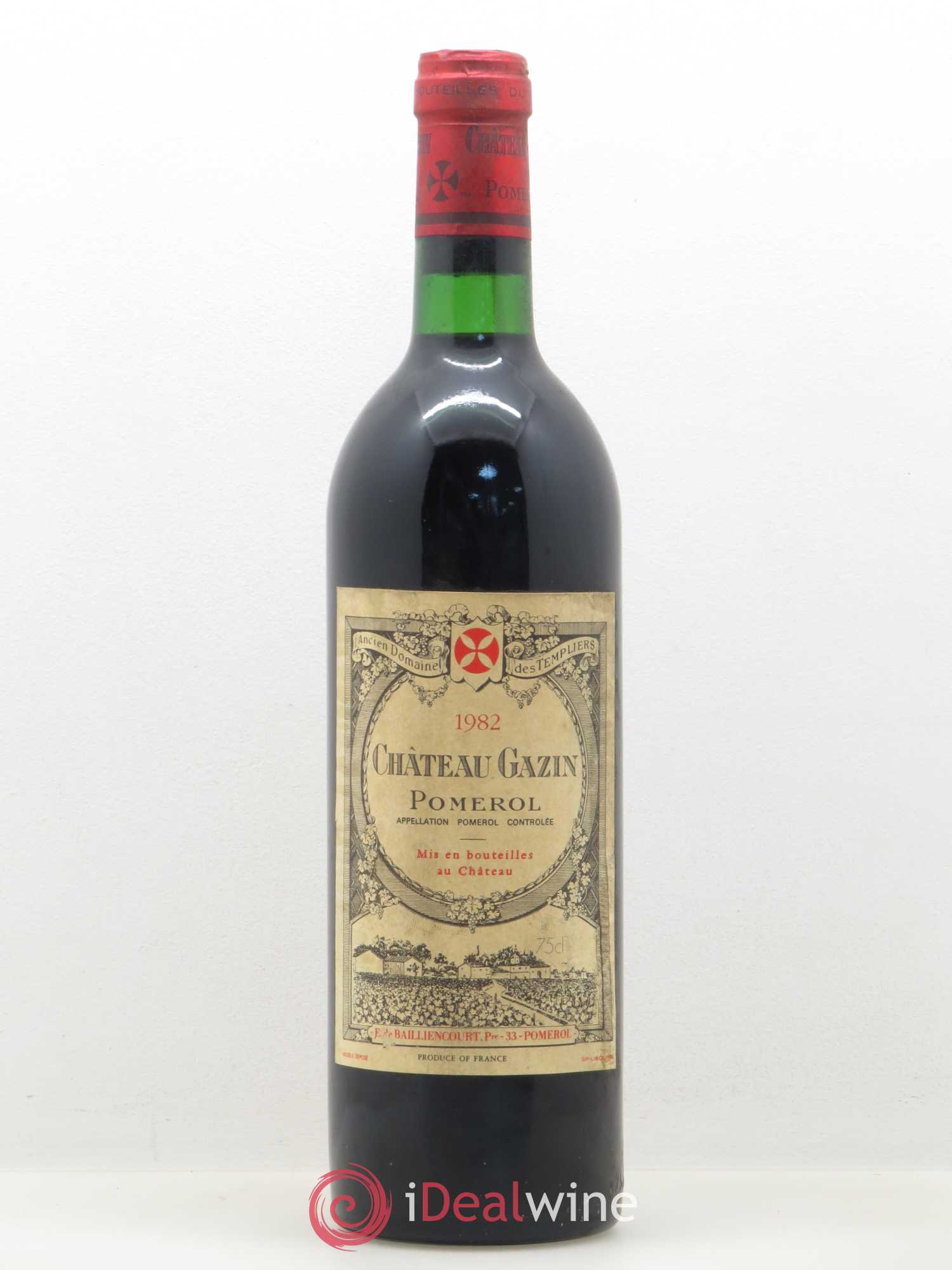 Château Gazin 1982 - Lot de 1 bouteille - 0