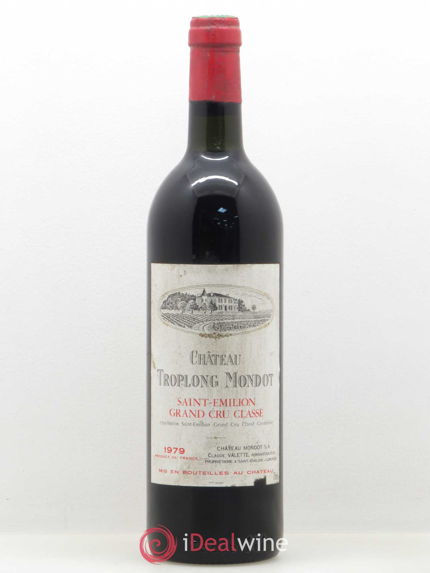 Château Troplong Mondot 1er Grand Cru Classé B 1979 - Lot de 1 bouteille - 0