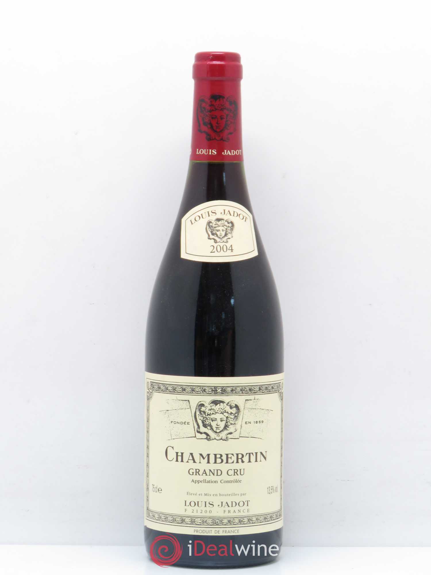 Chambertin Grand Cru Maison Louis Jadot 2004 - Lot de 1 bouteille - 0