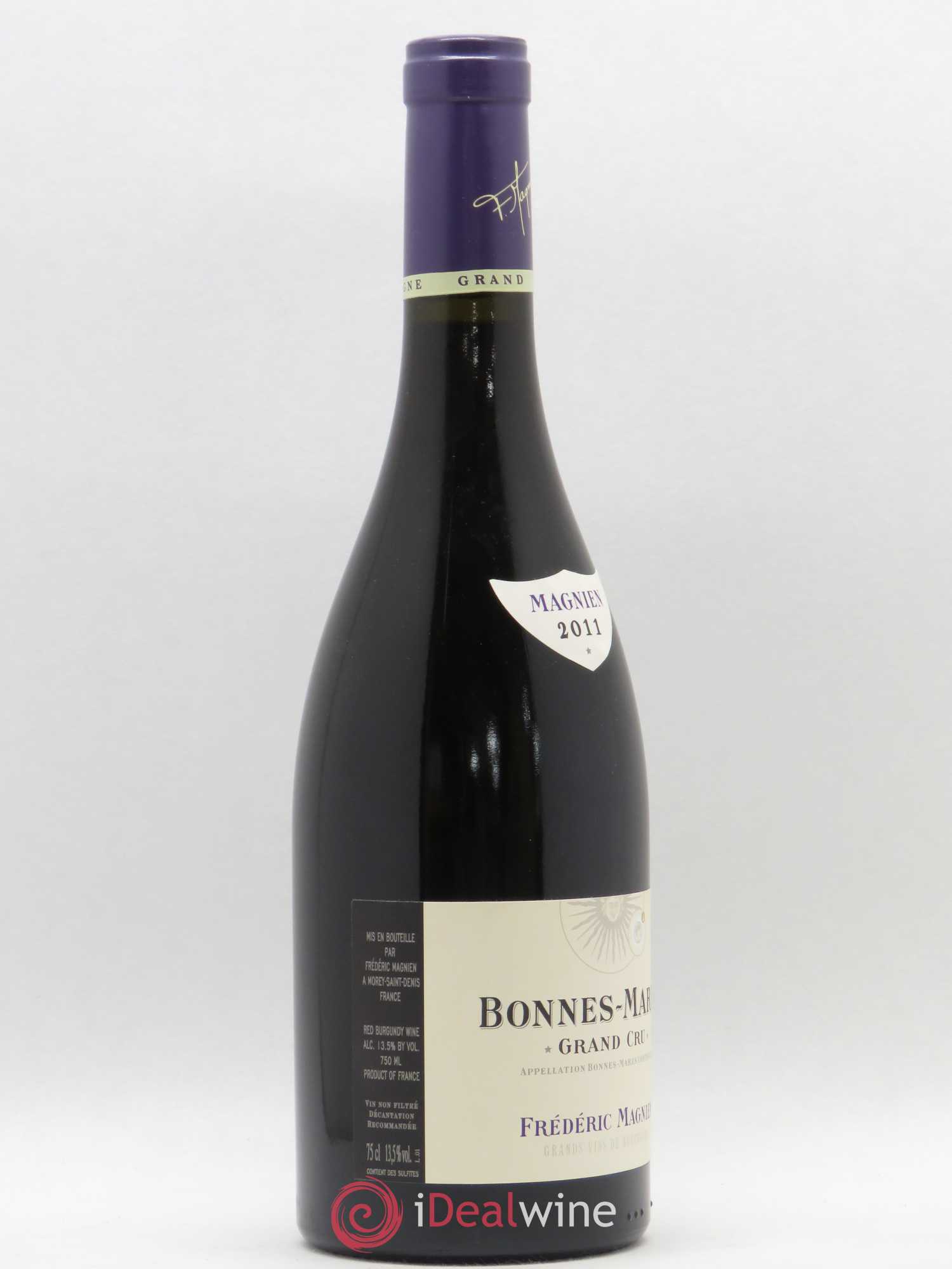Bonnes-Mares Grand Cru Frédéric Magnien 2011 - Lot de 1 bouteille - 1