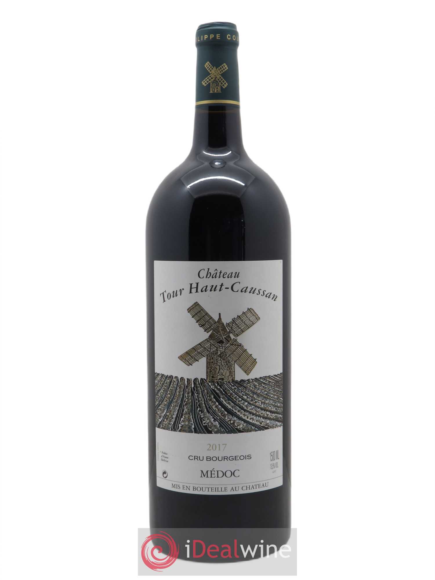 Château Tour Haut-Caussan Cru Bourgeois 2017 - Lot de 1 magnum - 0
