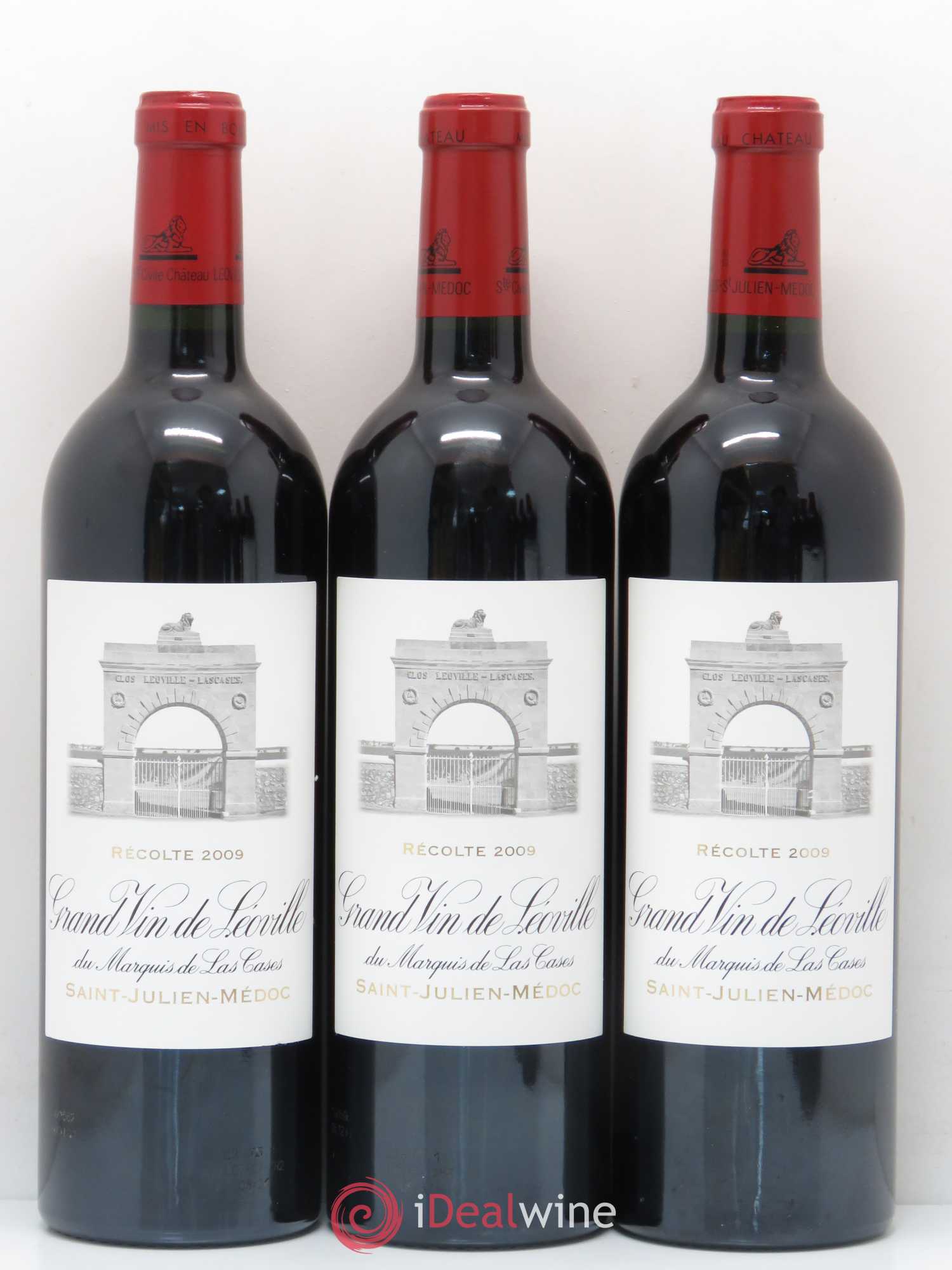 Château Léoville Las Cases 2ème Grand Cru Classé 2009 - Lot de 12 bouteilles - 3