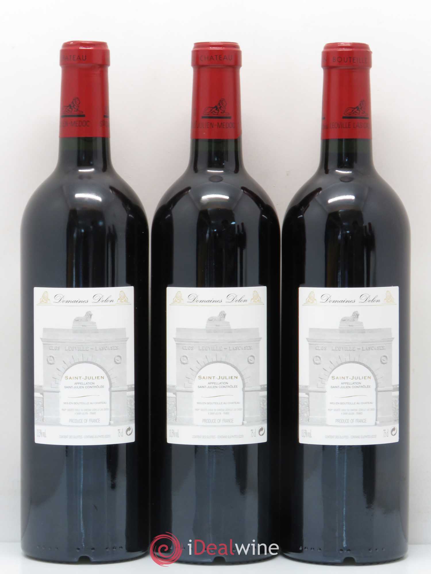 Château Léoville Las Cases 2ème Grand Cru Classé 2009 - Lot de 12 bouteilles - 6