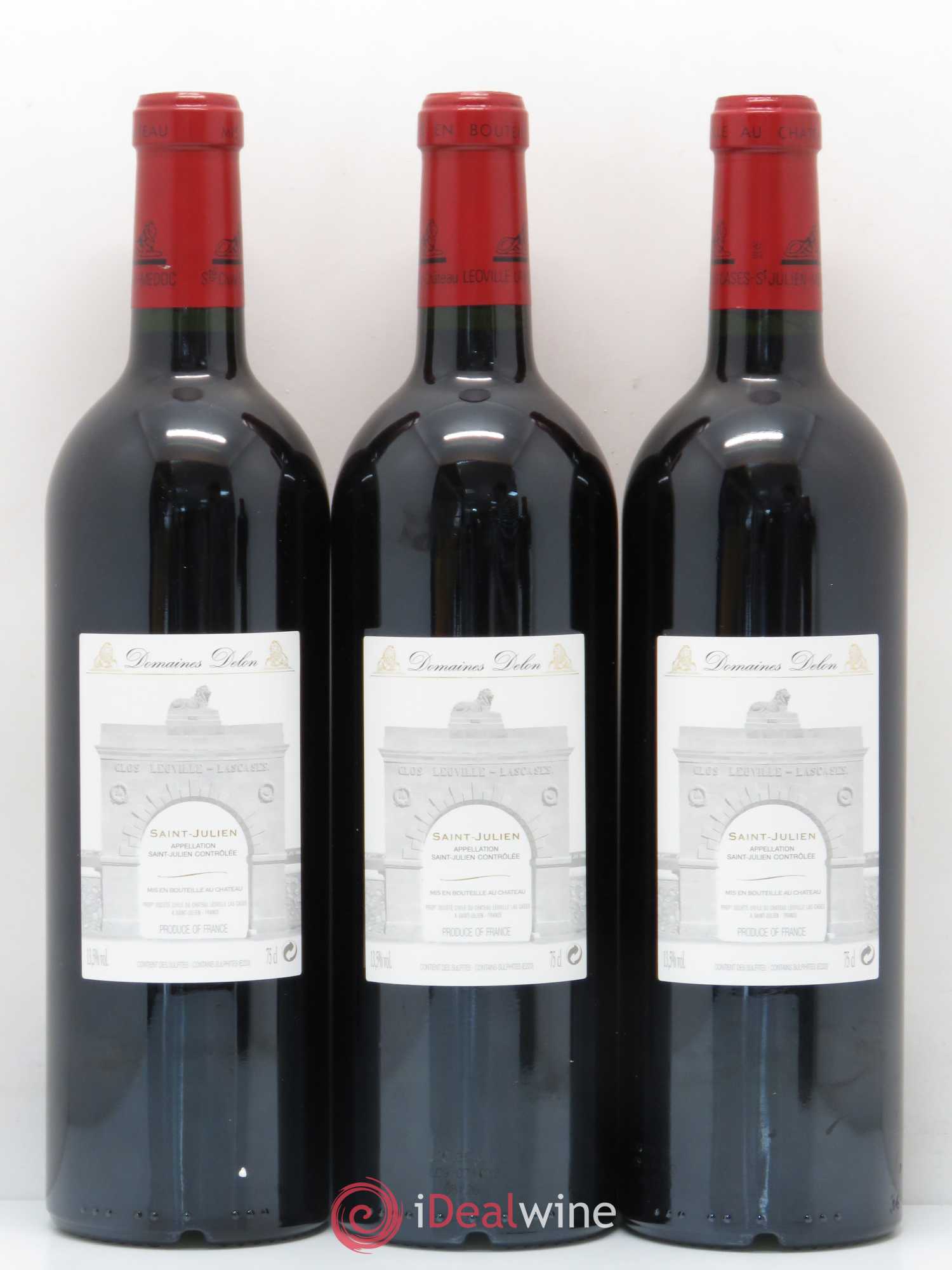 Château Léoville Las Cases 2ème Grand Cru Classé 2009 - Lot de 12 bouteilles - 8