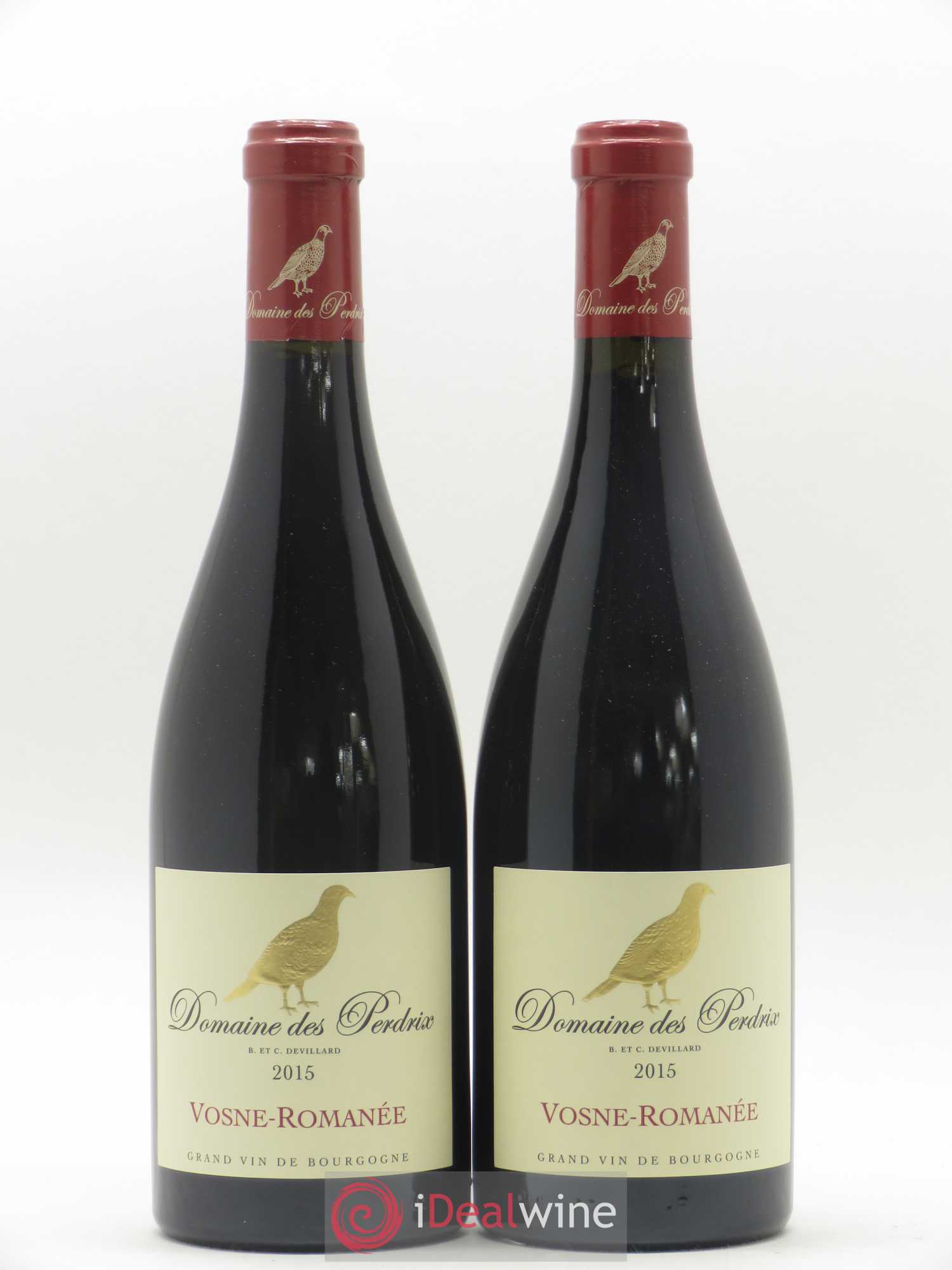 Vosne-Romanée Domaine des Perdrix 2015 - Posten von 2 Flaschen - 0