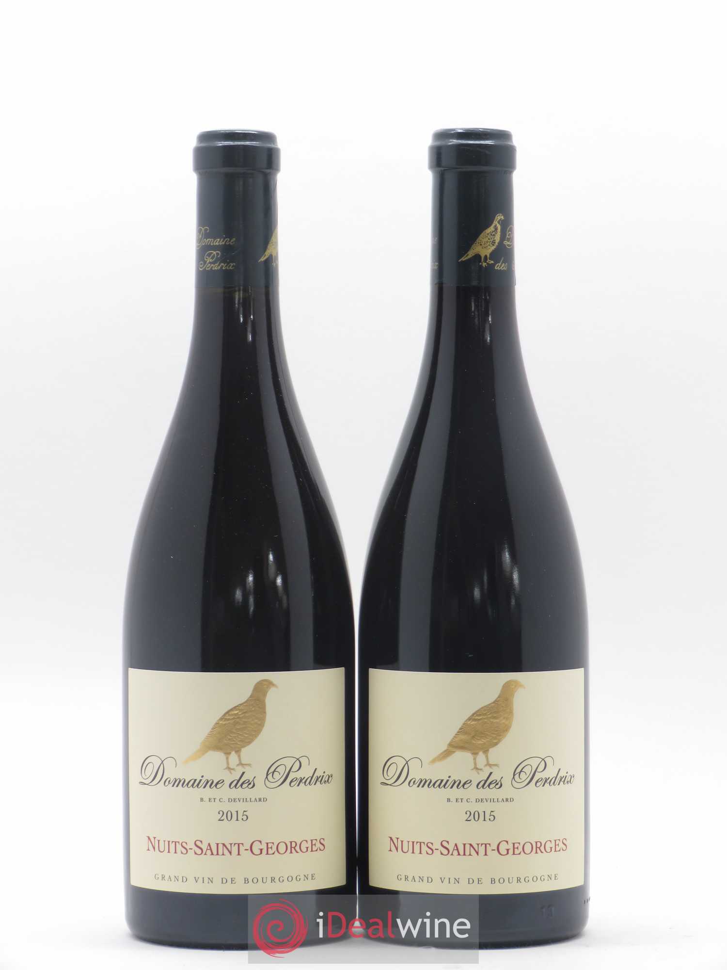 Nuits-Saint-Georges Perdrix (Domaine des) 2015 - Lot de 2 bouteilles - 0