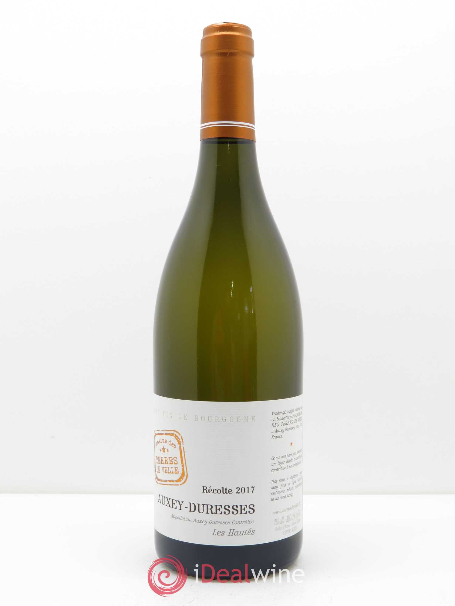 Auxey-Duresses Les Hautés Terres de Velle 2017 - Lot de 1 bouteille - 1