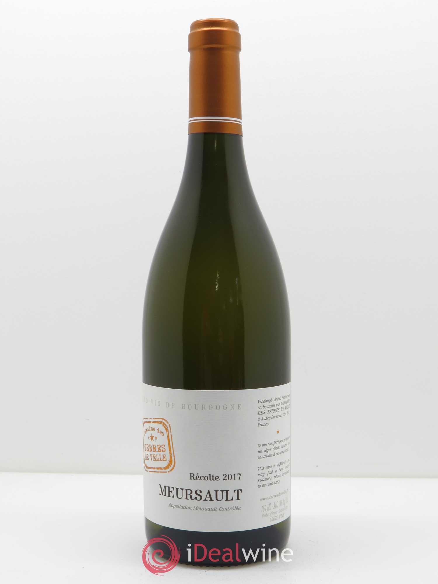 Meursault Terres de Velle 2017 - Lot de 1 bouteille - 1