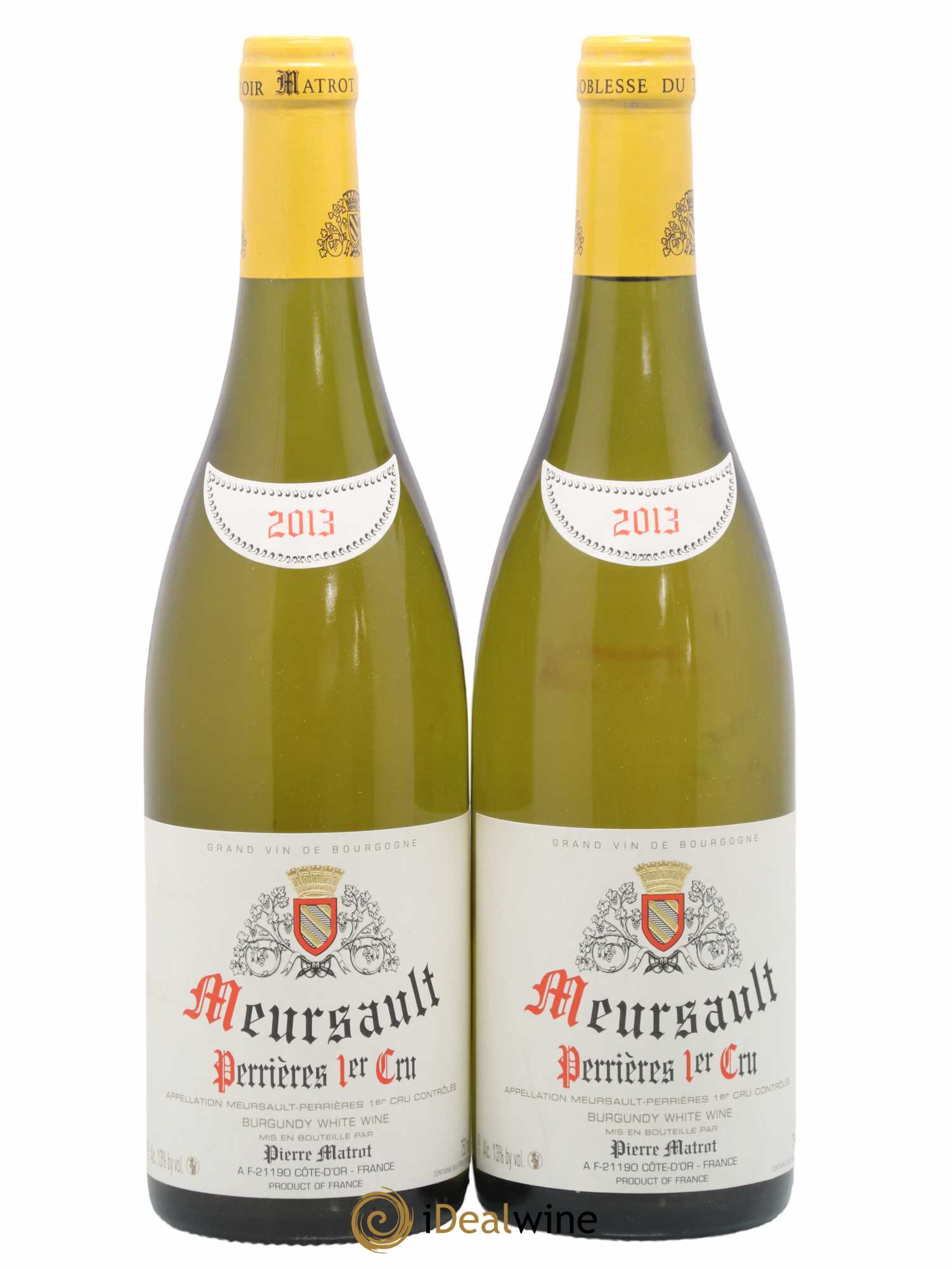 Meursault 1er Cru Perrières Matrot (Domaine) 2013 - Lot de 2 bouteilles - 0