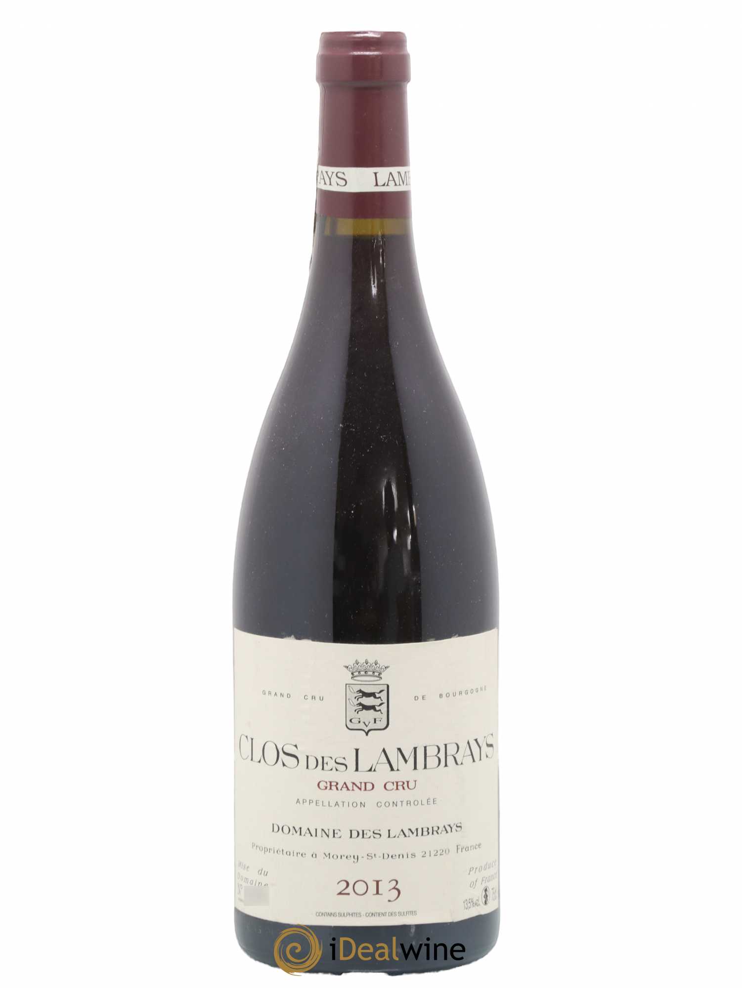 Clos des Lambrays Grand Cru Domaine des Lambrays 2013 - Lot de 1 bouteille - 0