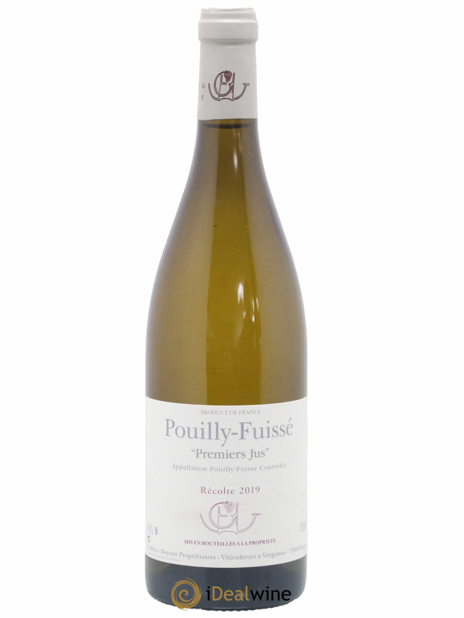 Pouilly-Fuissé Premiers Jus Guffens Heynen 2019 - Posten von 1 Flasche - 0