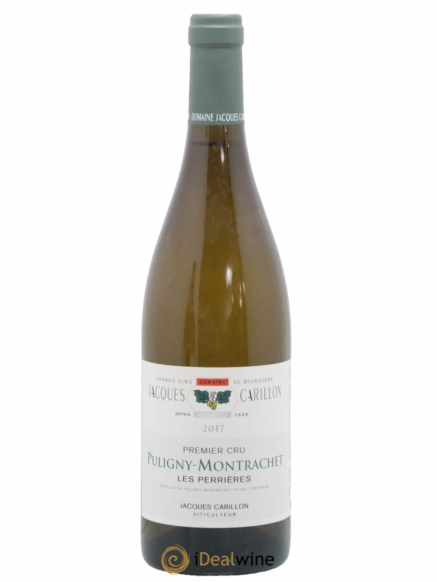 Puligny-Montrachet 1er Cru Les Perrières Jacques Carillon (Domaine) 2017 - Lot de 1 bouteille - 0